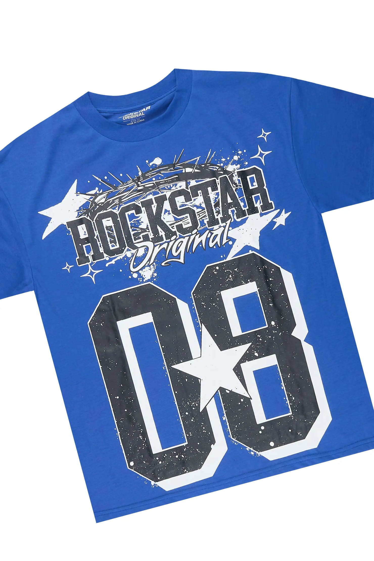 Allstar Royal/Black T-Shirt Short Set