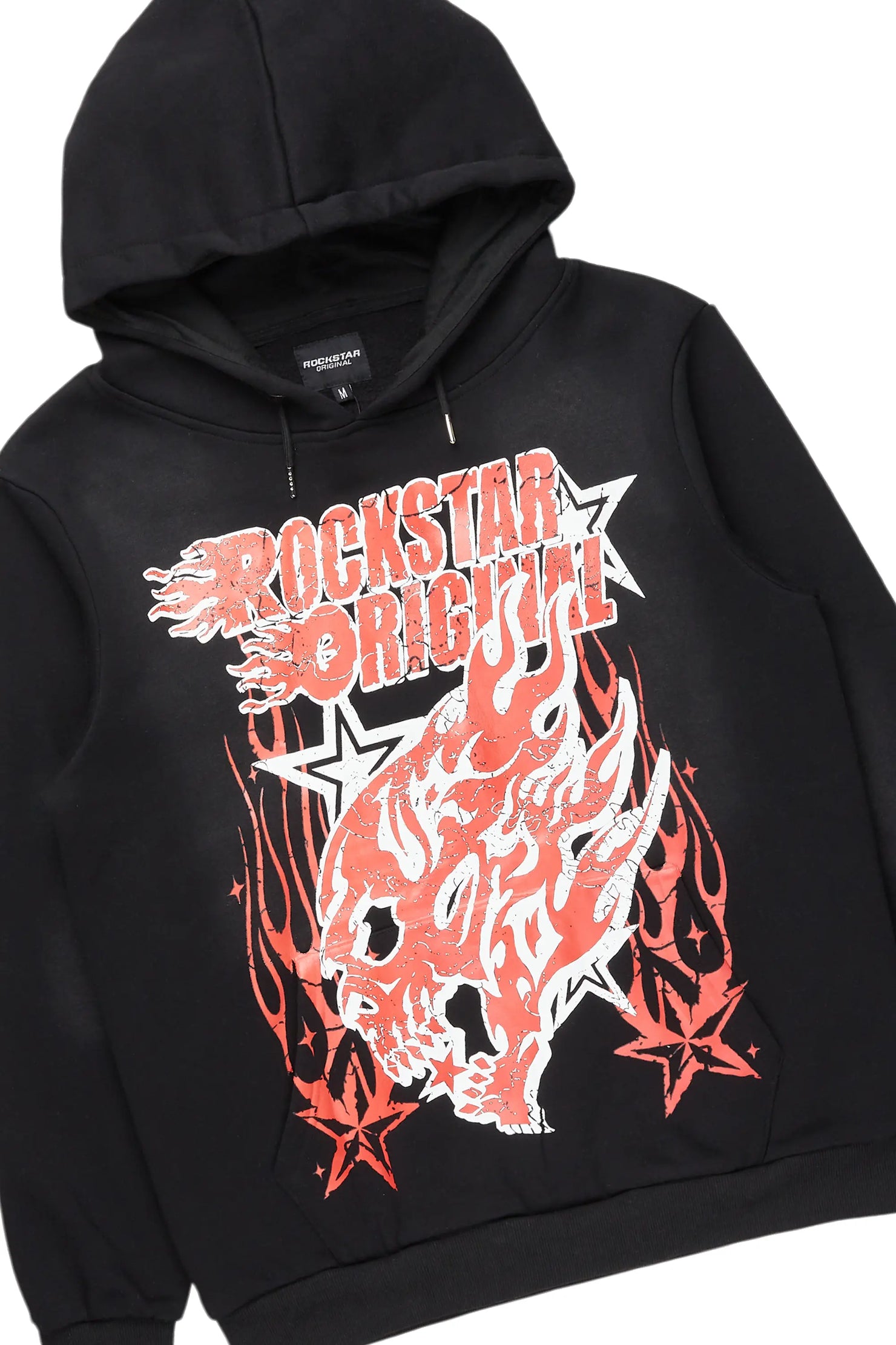 Smitty Black Hoodie & Stellan Stacked Flare Jean Bundle