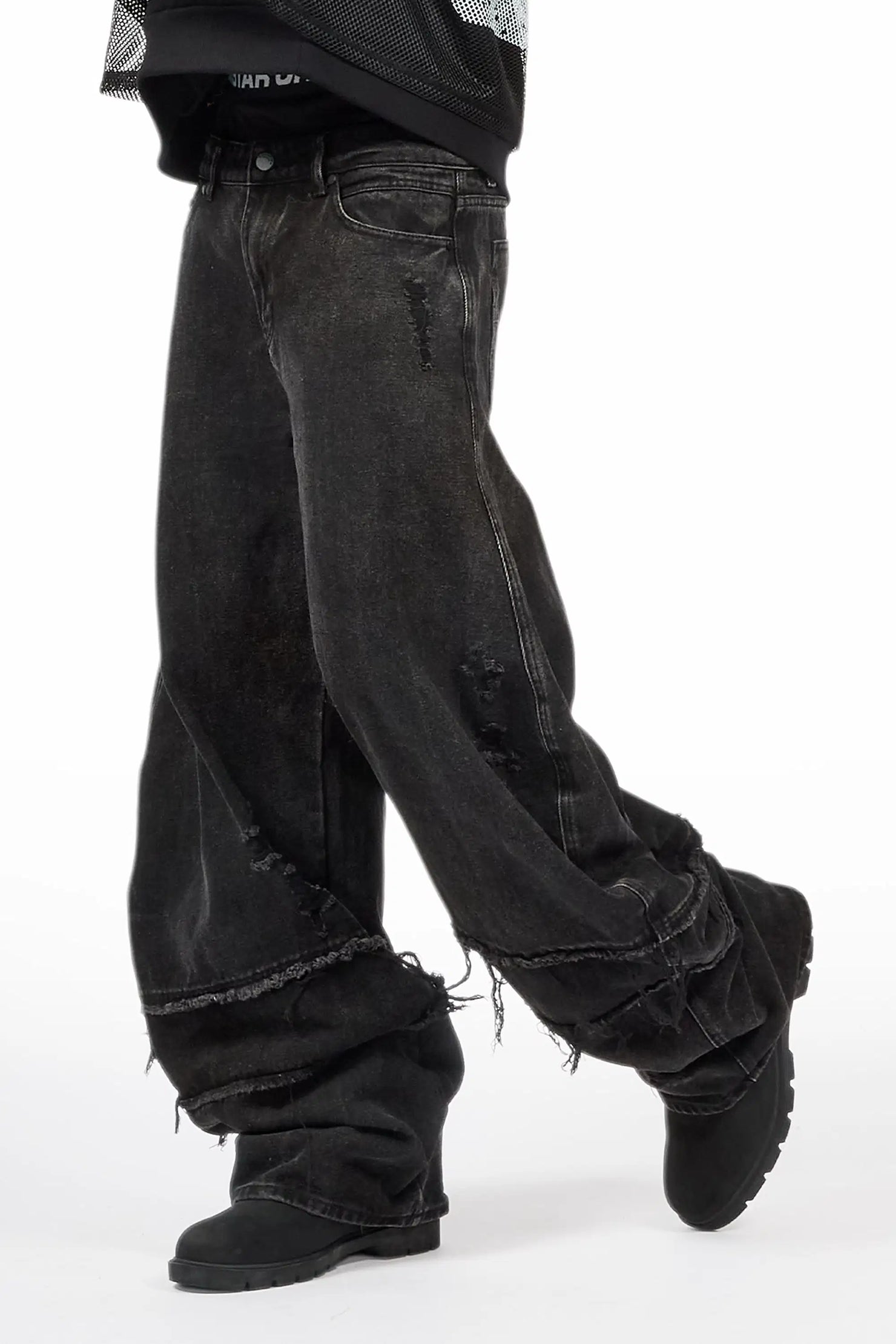 Novacane Black Barrel Fit Jean