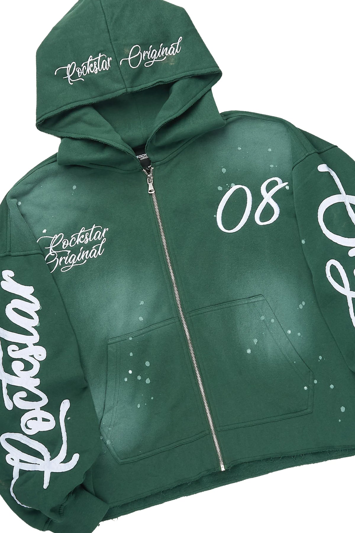 Hanif Green Hoodie/Straight Pant Track Set