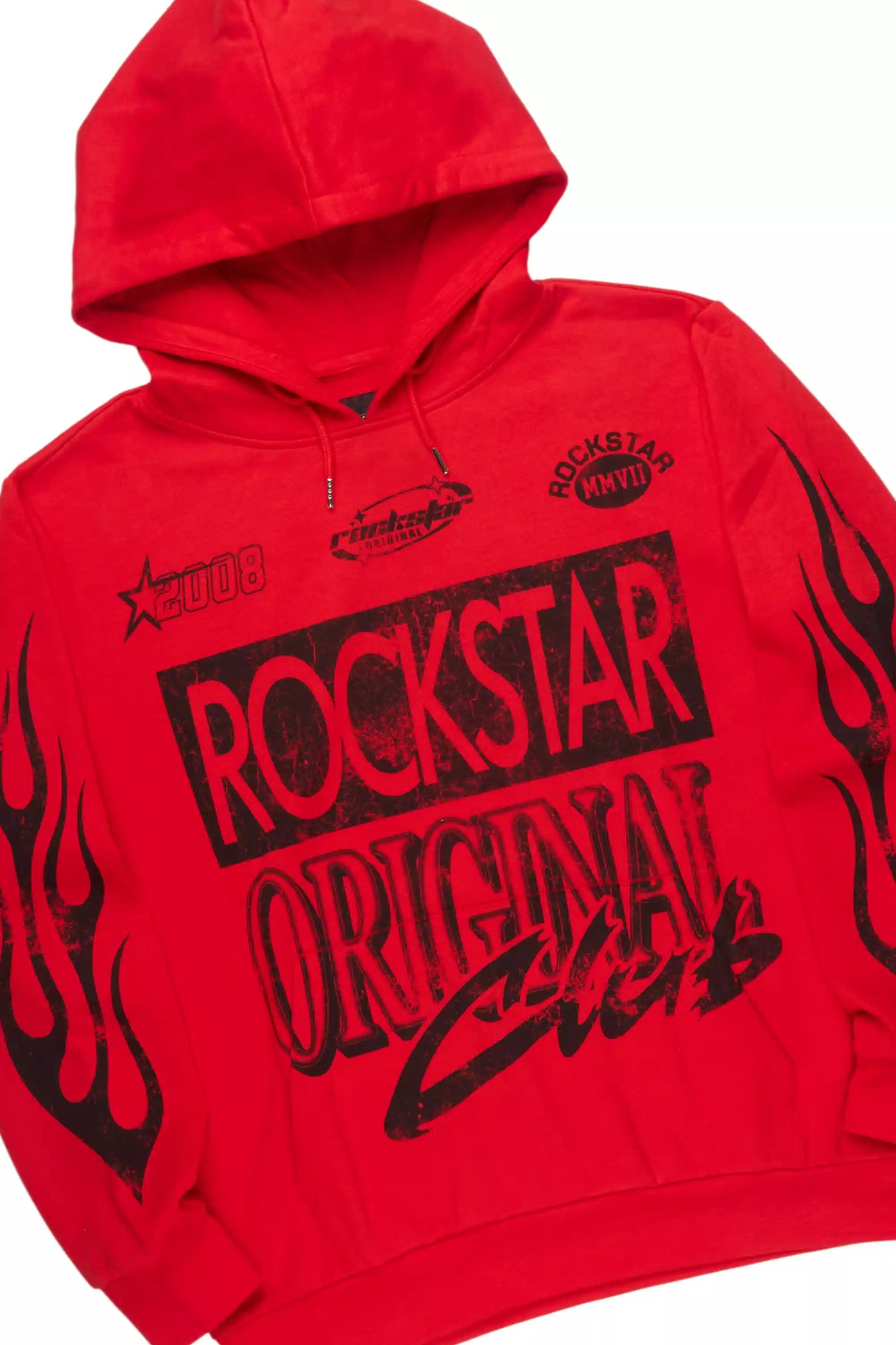 Rylok Red/Black Hoodie Stacked Track Set