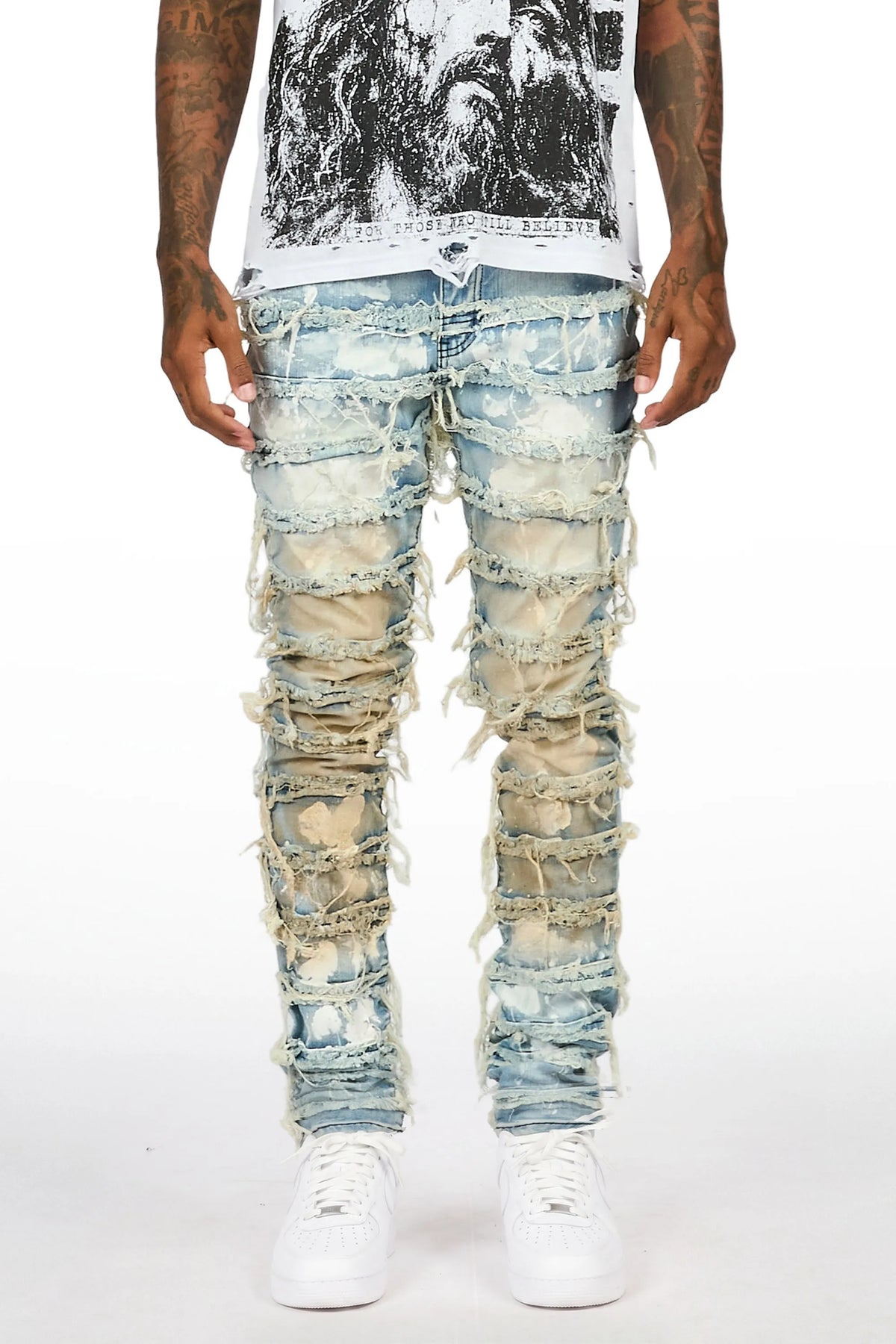 Garson Light Wash Skinny Fit Jean