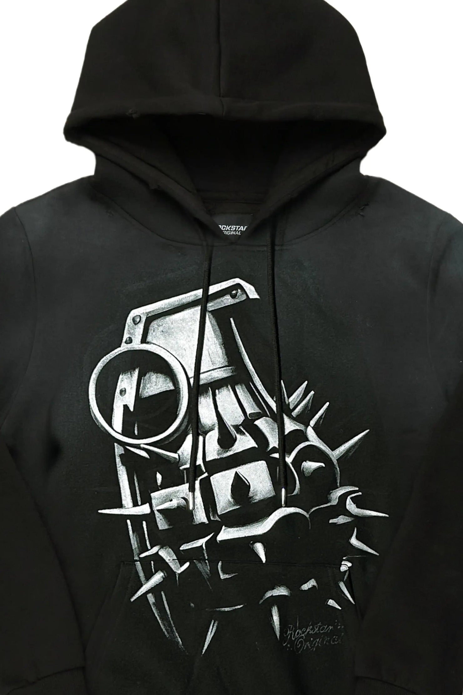 Mad Black Graphic Hoodie