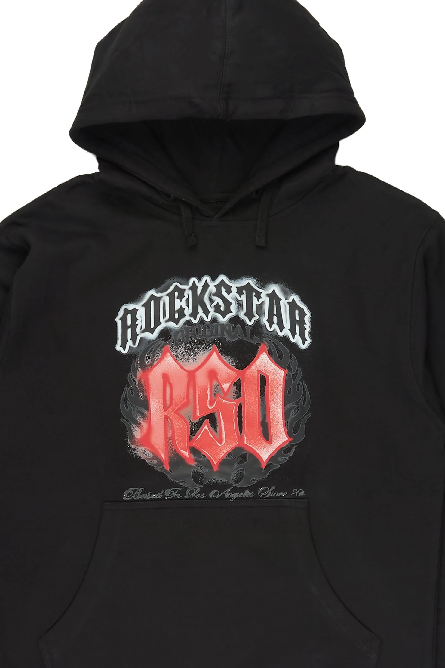 Dante Black Graphic Hoodie