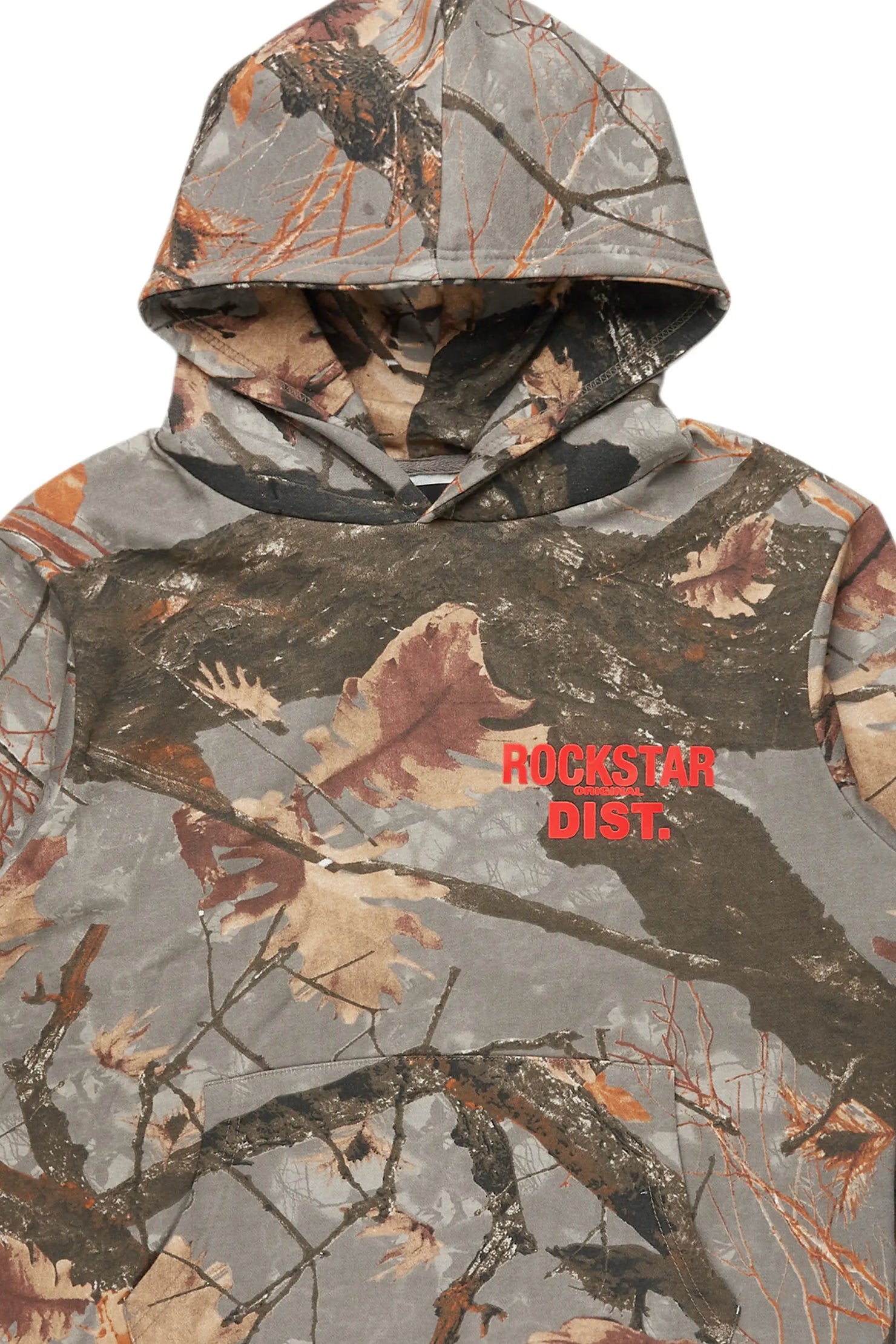 Tabby Beige Graphic Hoodie