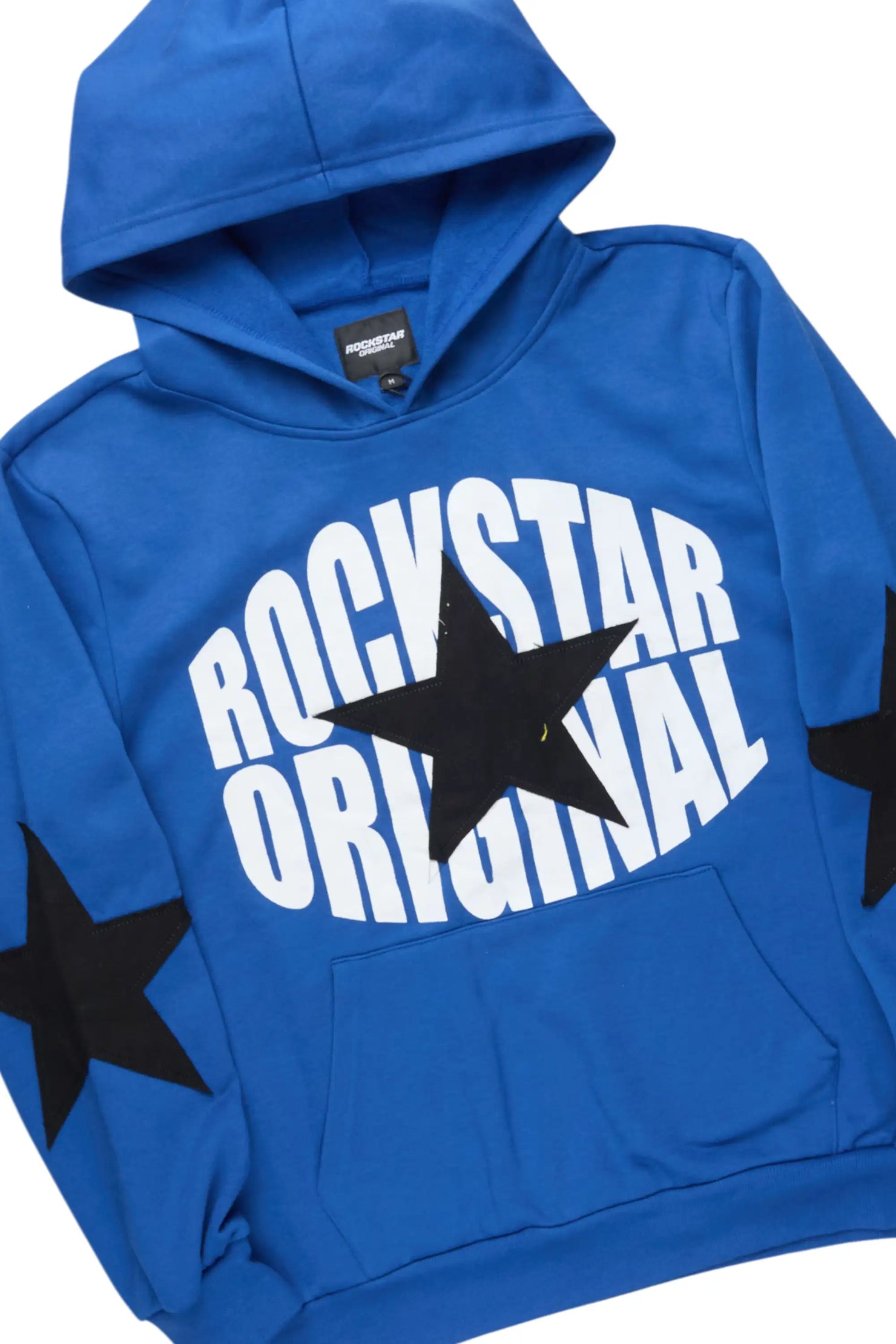 States 2.0 Royal/Light Blue Hoodie/Stacked Flare Jean Set