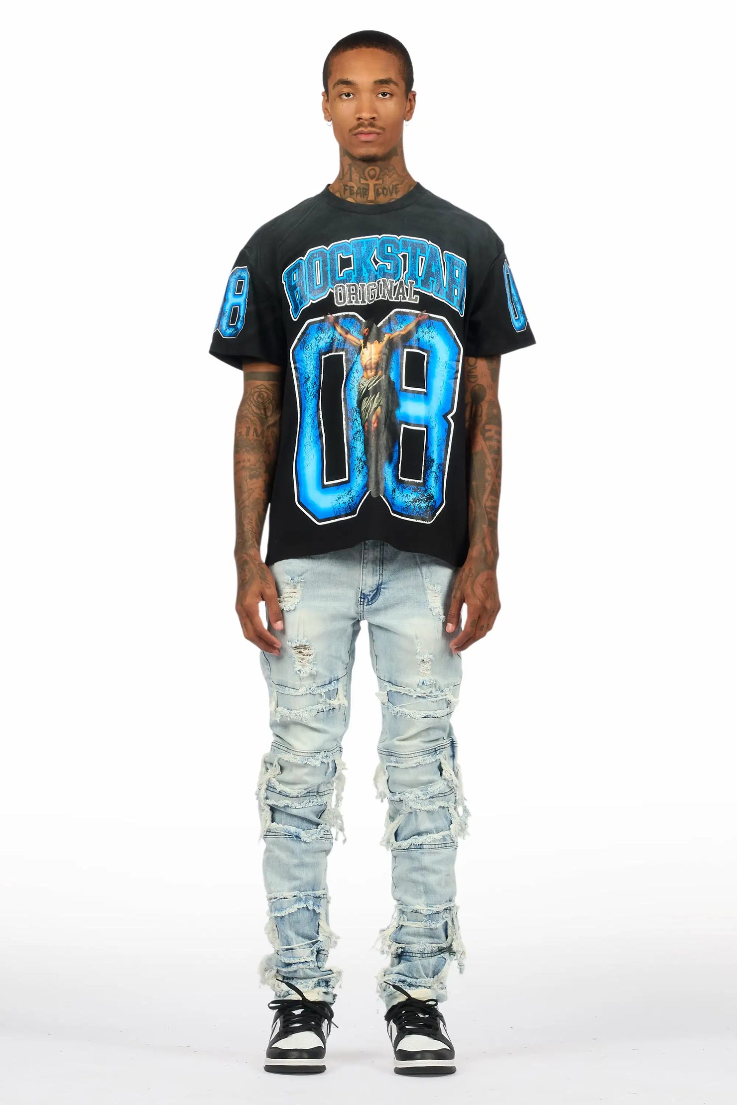 Vasco Light Blue Skinny Fit Jean