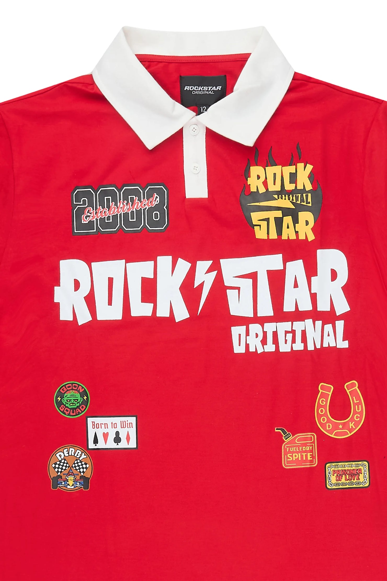 Boys Jimy Red Polo