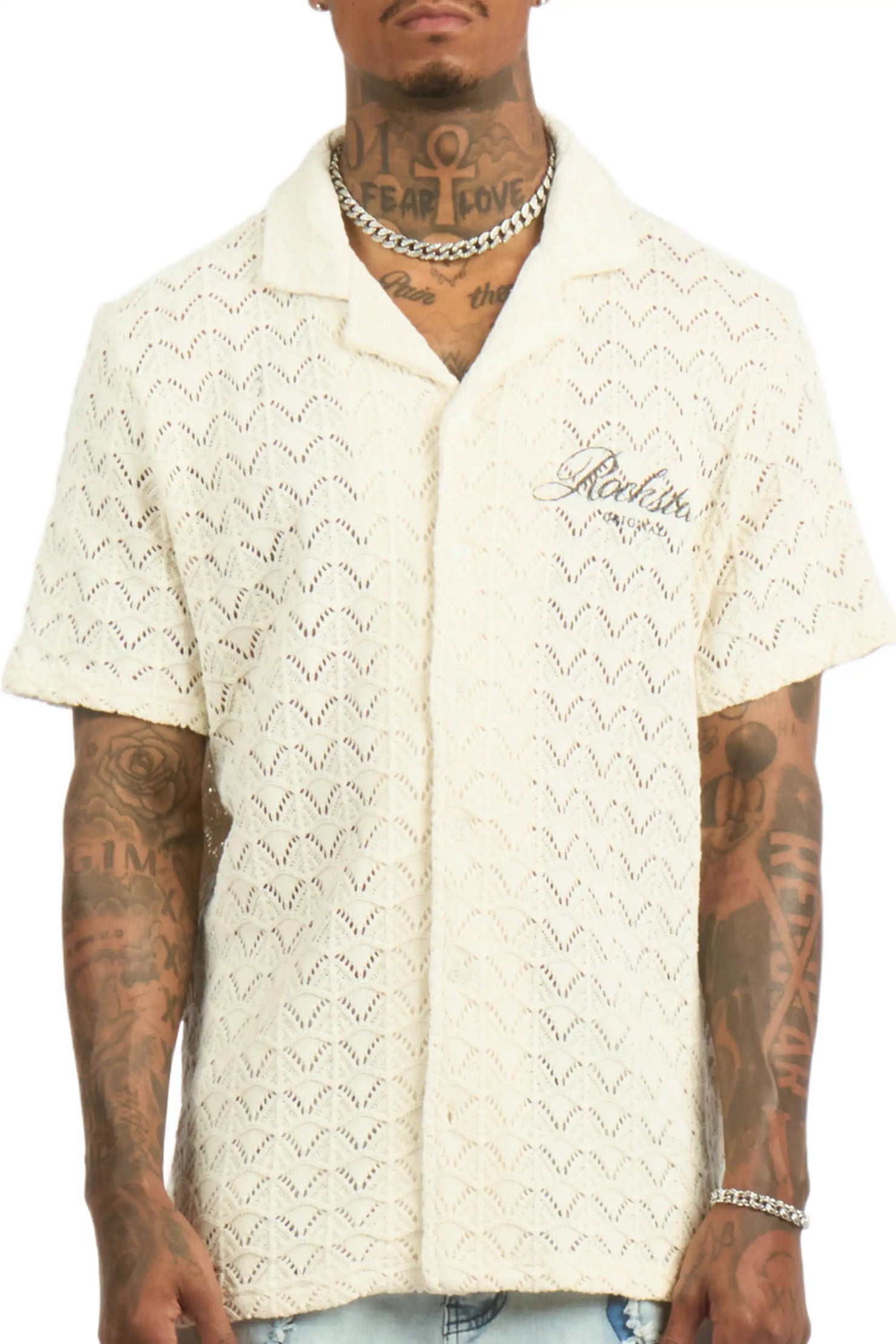 Baket Beige Button Down Shirt