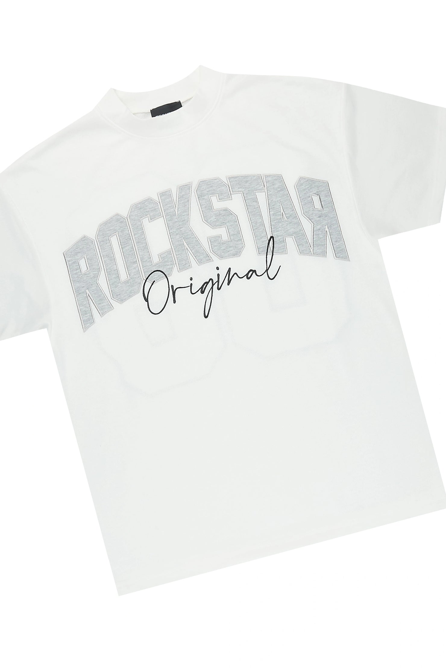 Zymir Heather Grey French Terry Chenille Tee/ French Terry Relaxed Track Set