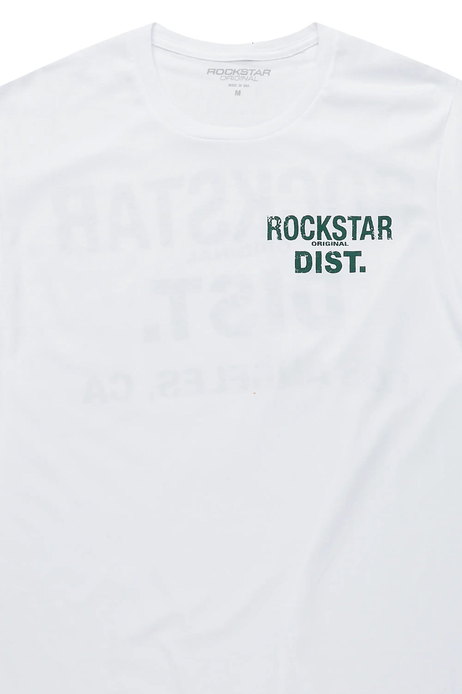 Lake White/Dark Green Graphic T-Shirt