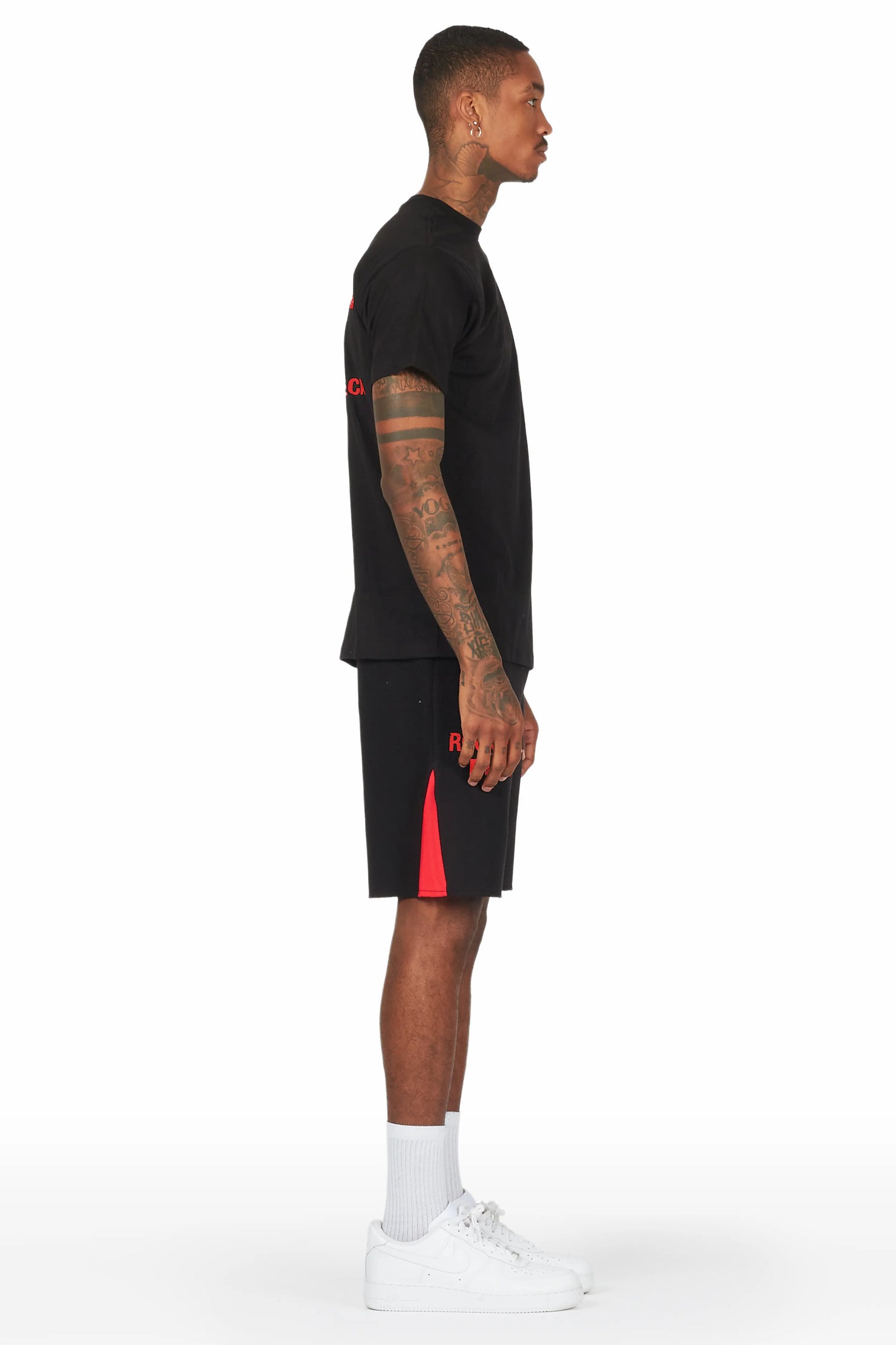 Buck 3.0 Black T-Shirt Short Set