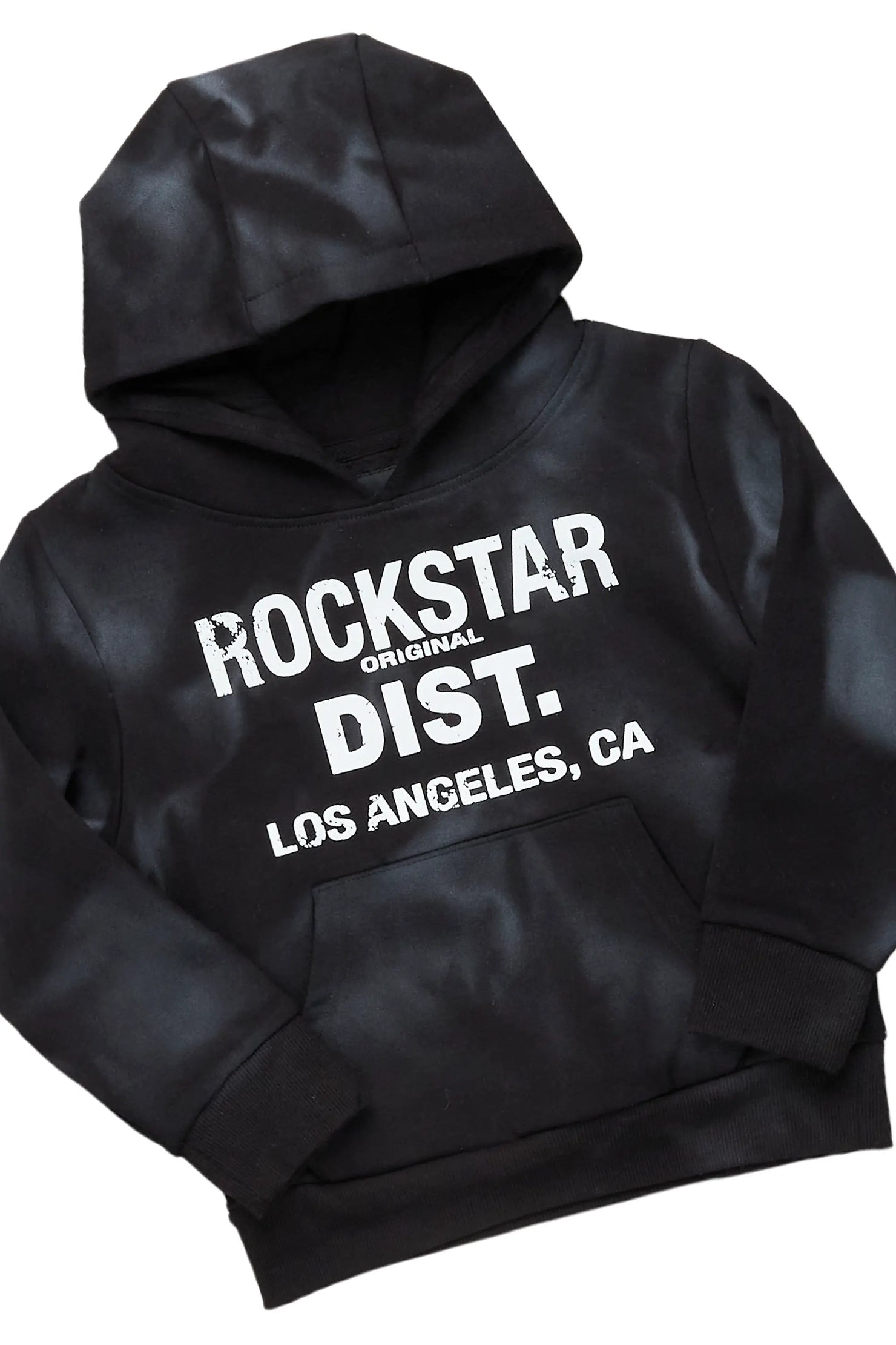 Girls Zenny Black/Red Stacked Pant Set