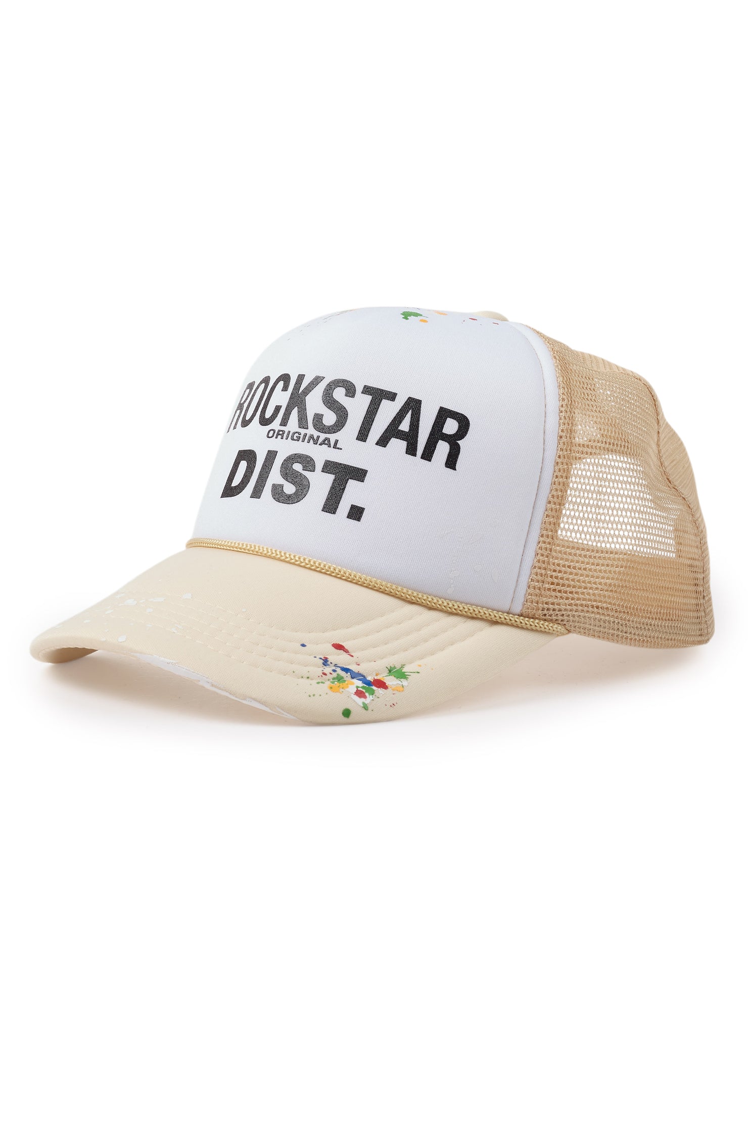 Neptune Beige/White Trucker Hat