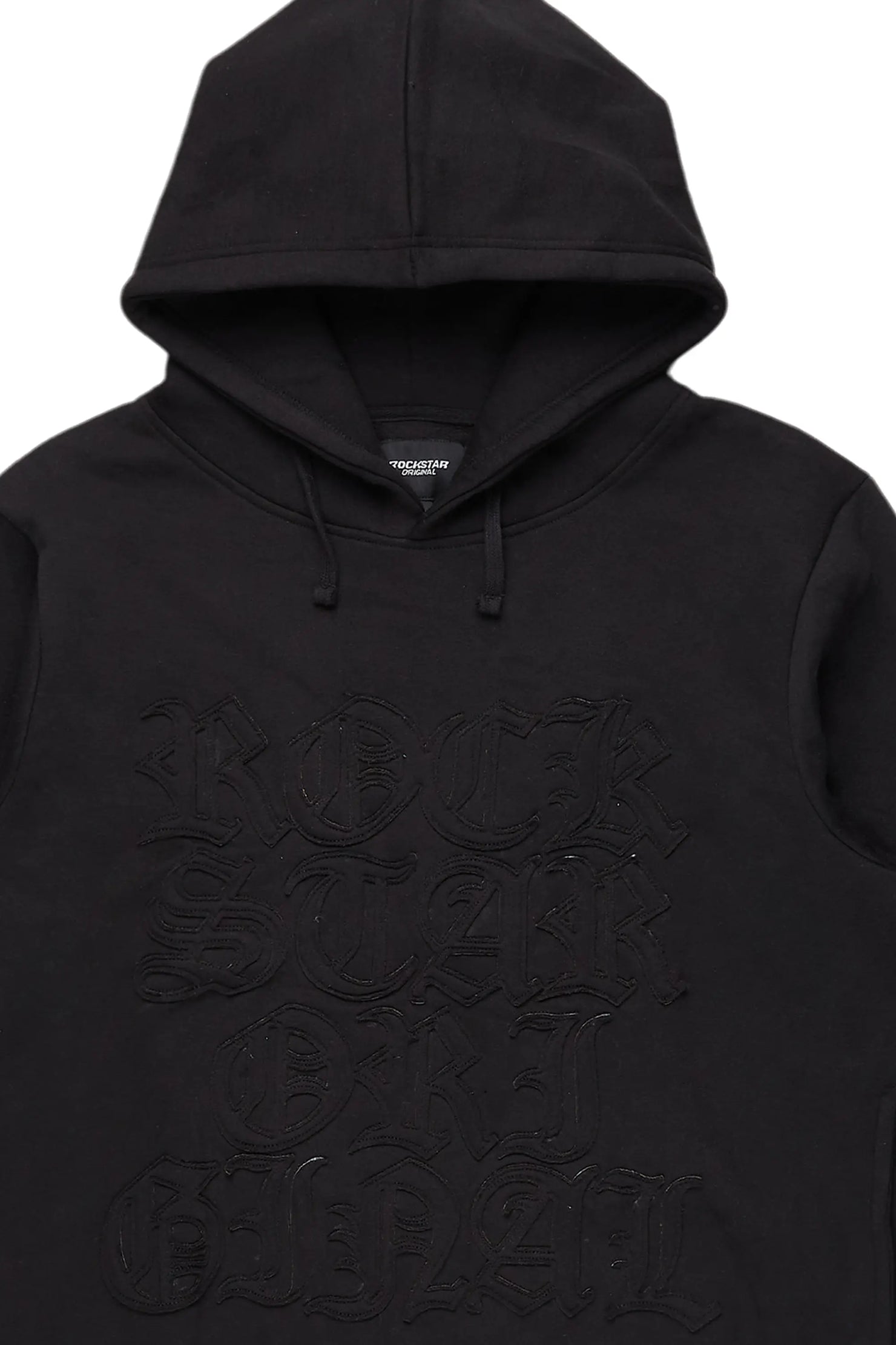 Dalton Black Graphic Hoodie