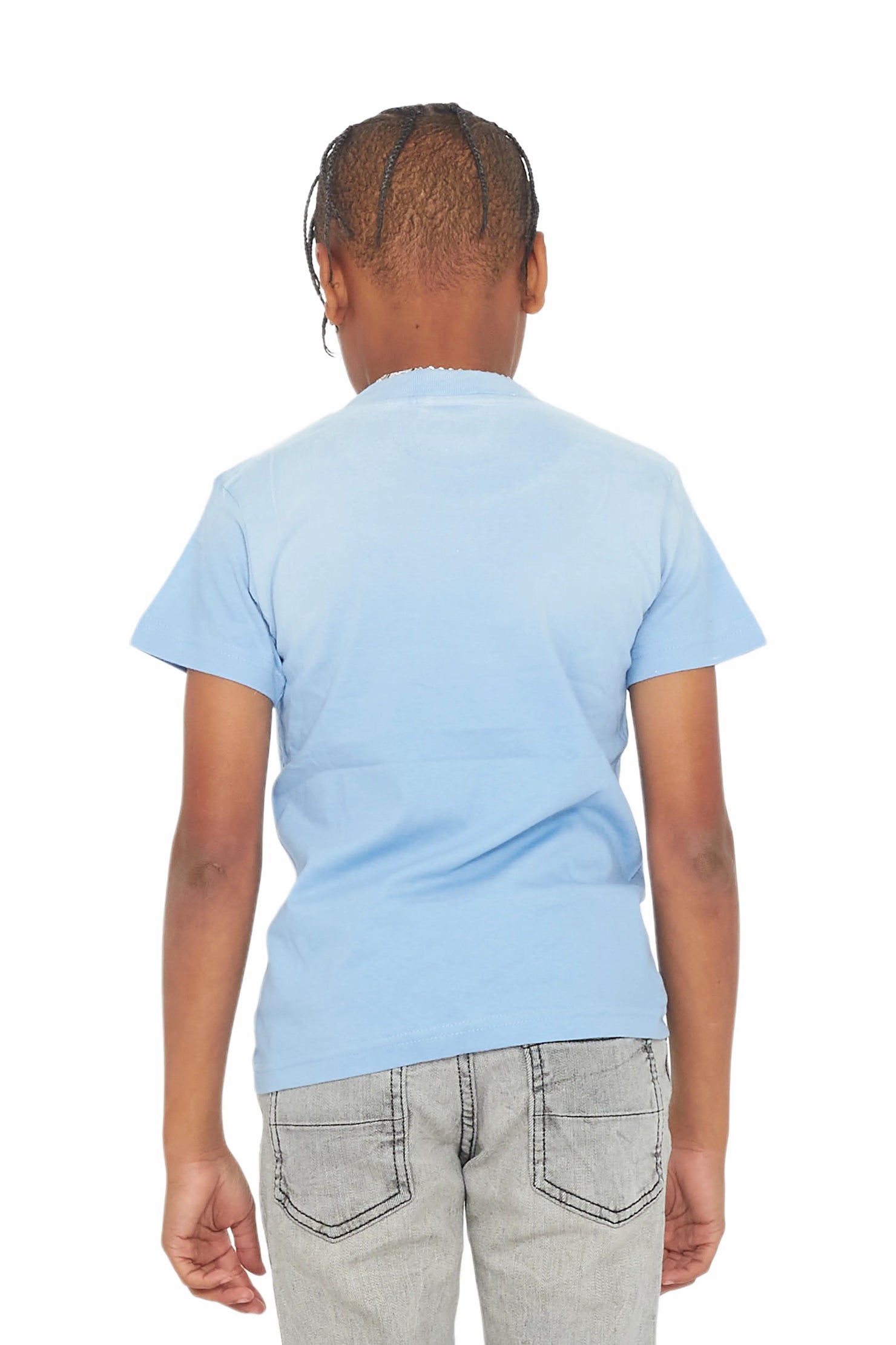 Boys Palmer Blue Graphic T-Shirt