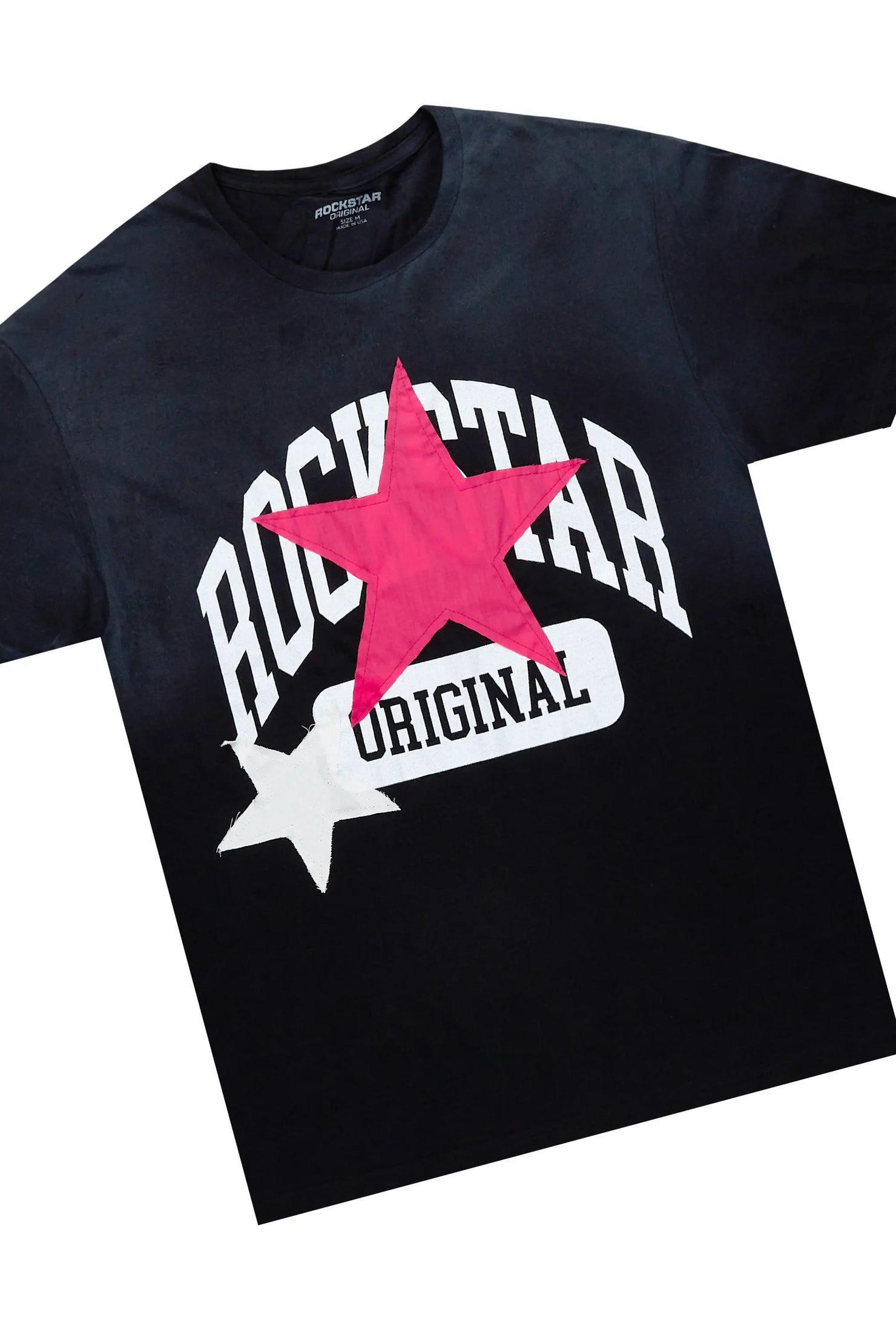 Diondrea Black/Pink T-Shirt Trackset