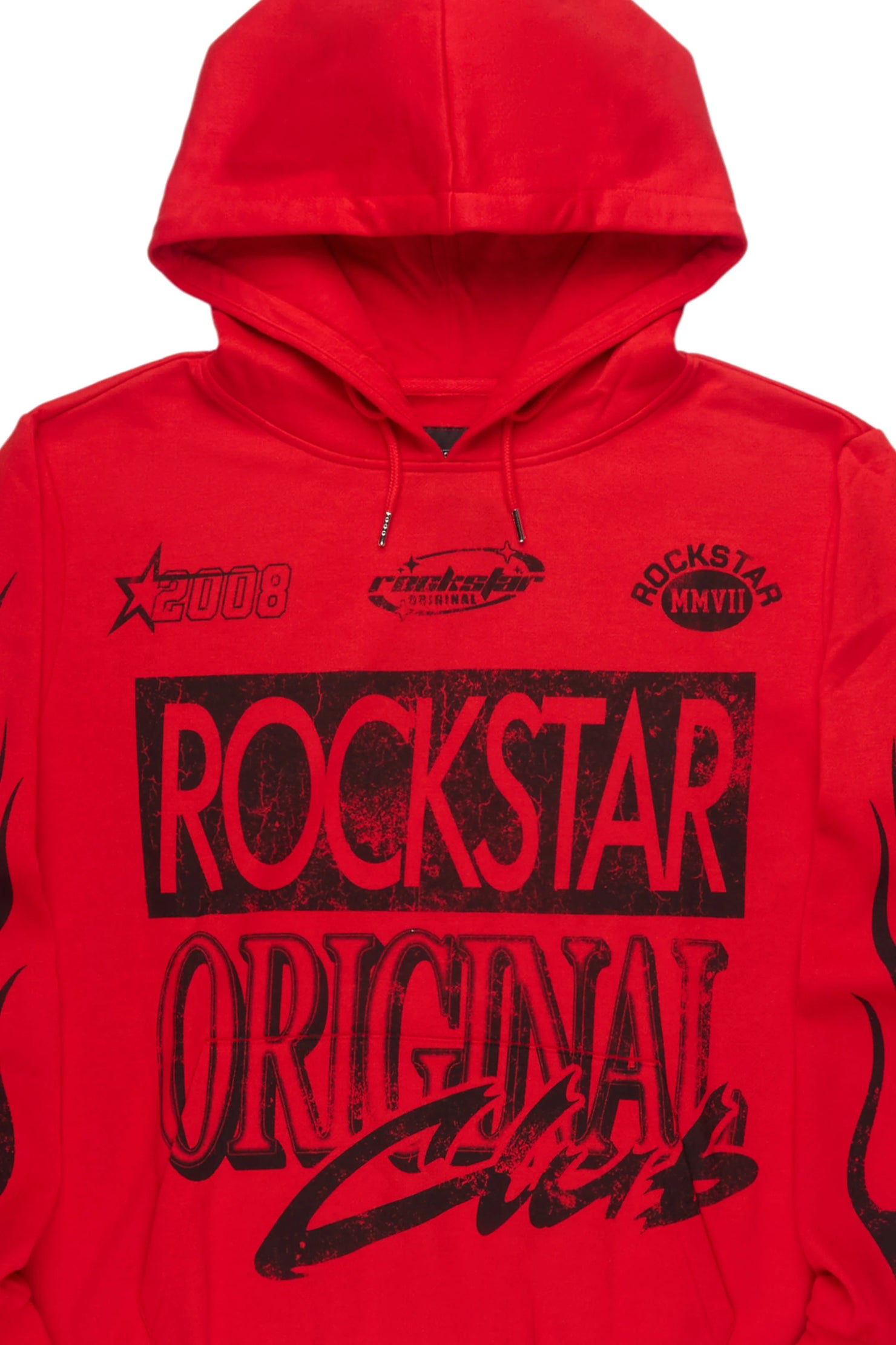 Rylok Red/Black Graphic Hoodie