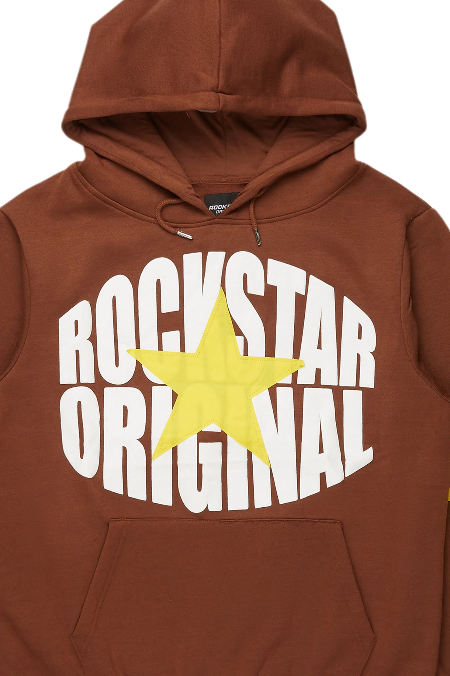 States Brown Graphic Hoodie