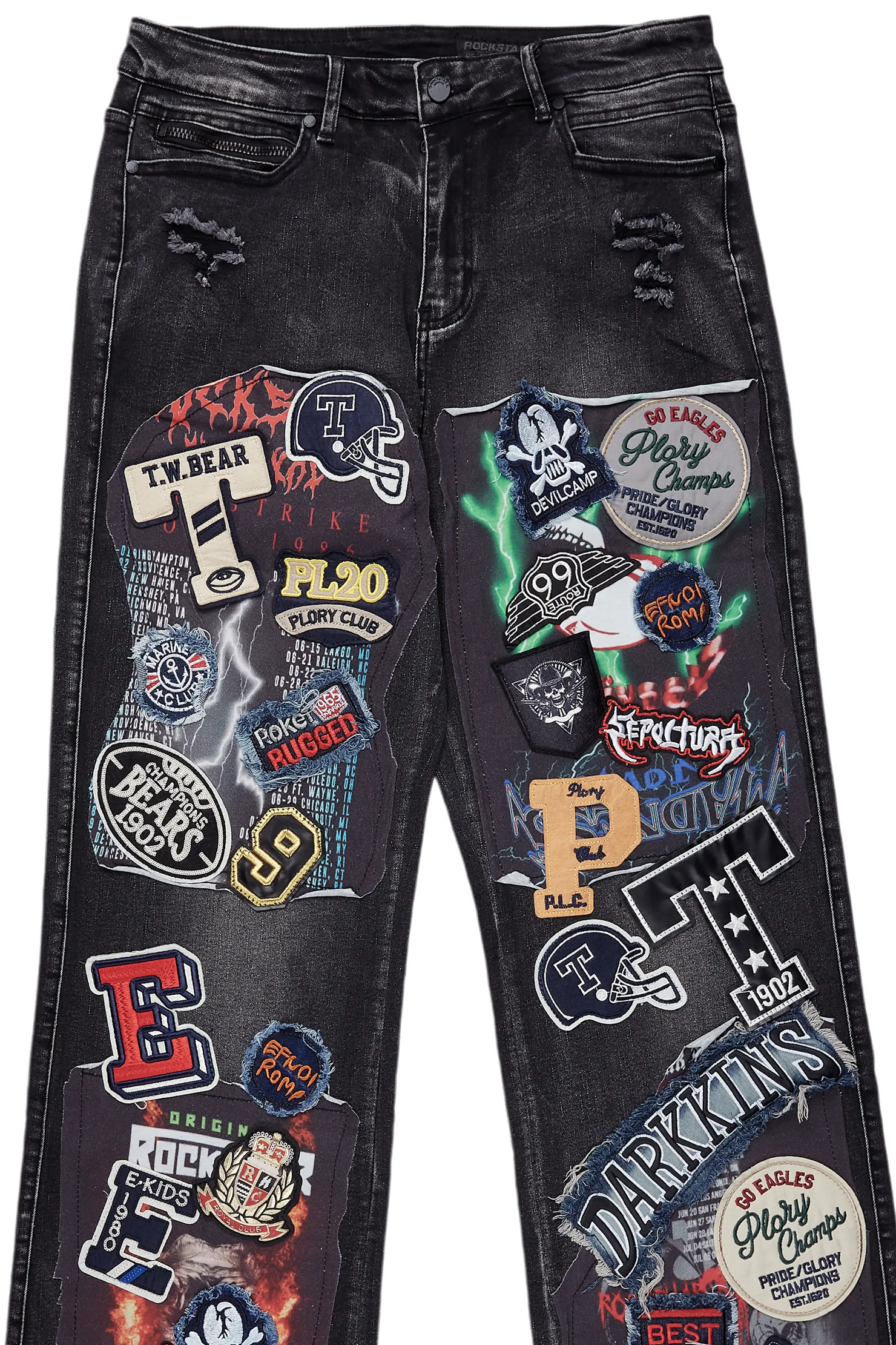 Arvid Dark Grey Baggy Fit Jean