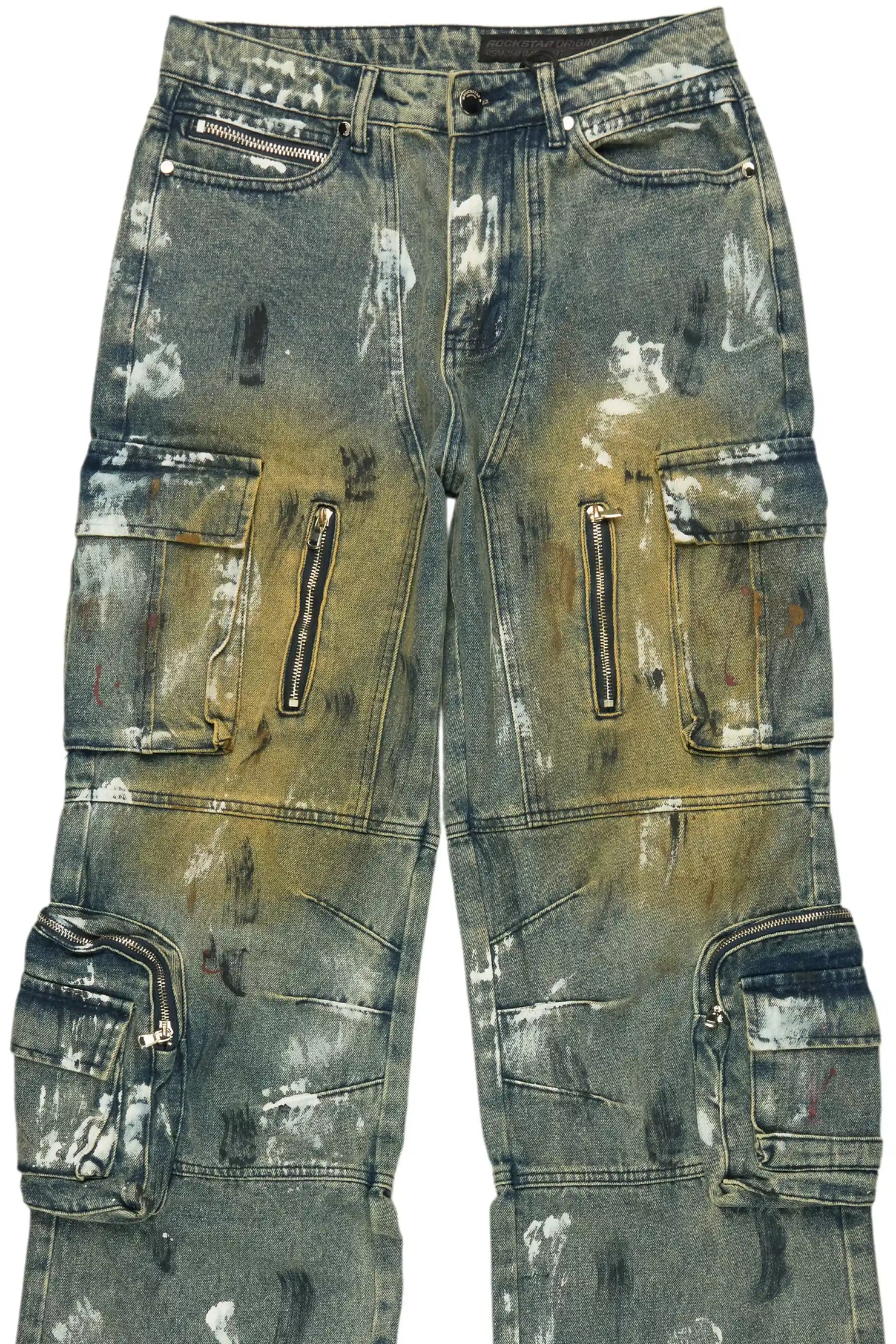 Ermis Dark Blue Baggy Jeans