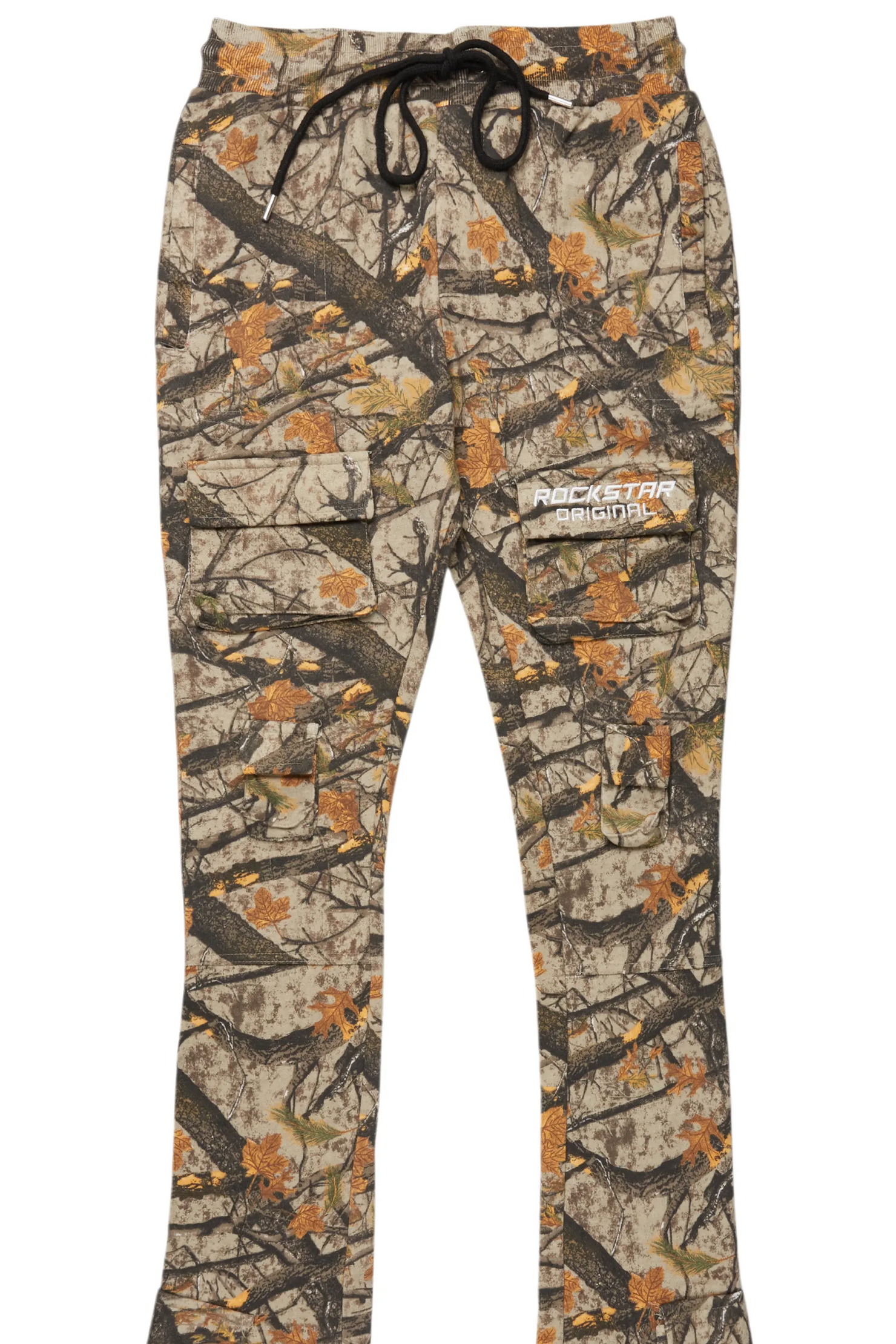 Connor Tree Camo Stacked Flare Track Pant