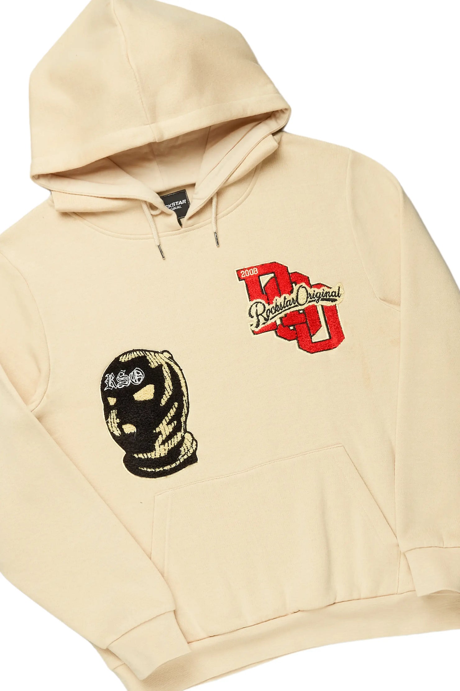 Emory Beige Slim Fit Track Set