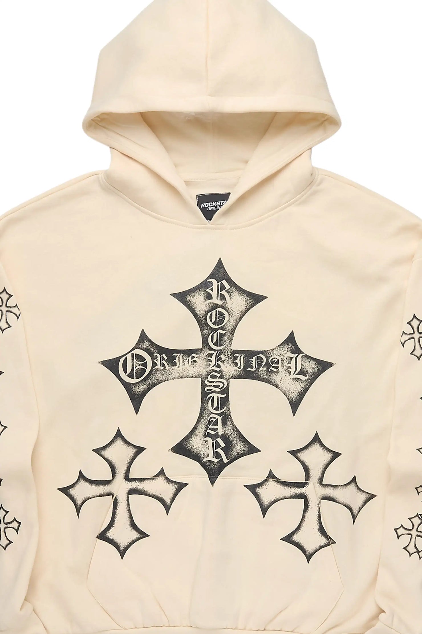 Marzion Sand/Black Hoodie
