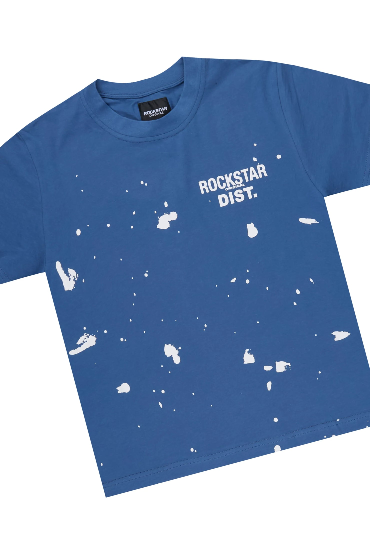 Boys Raffer Navy/Navy T-Shirt Jort Set