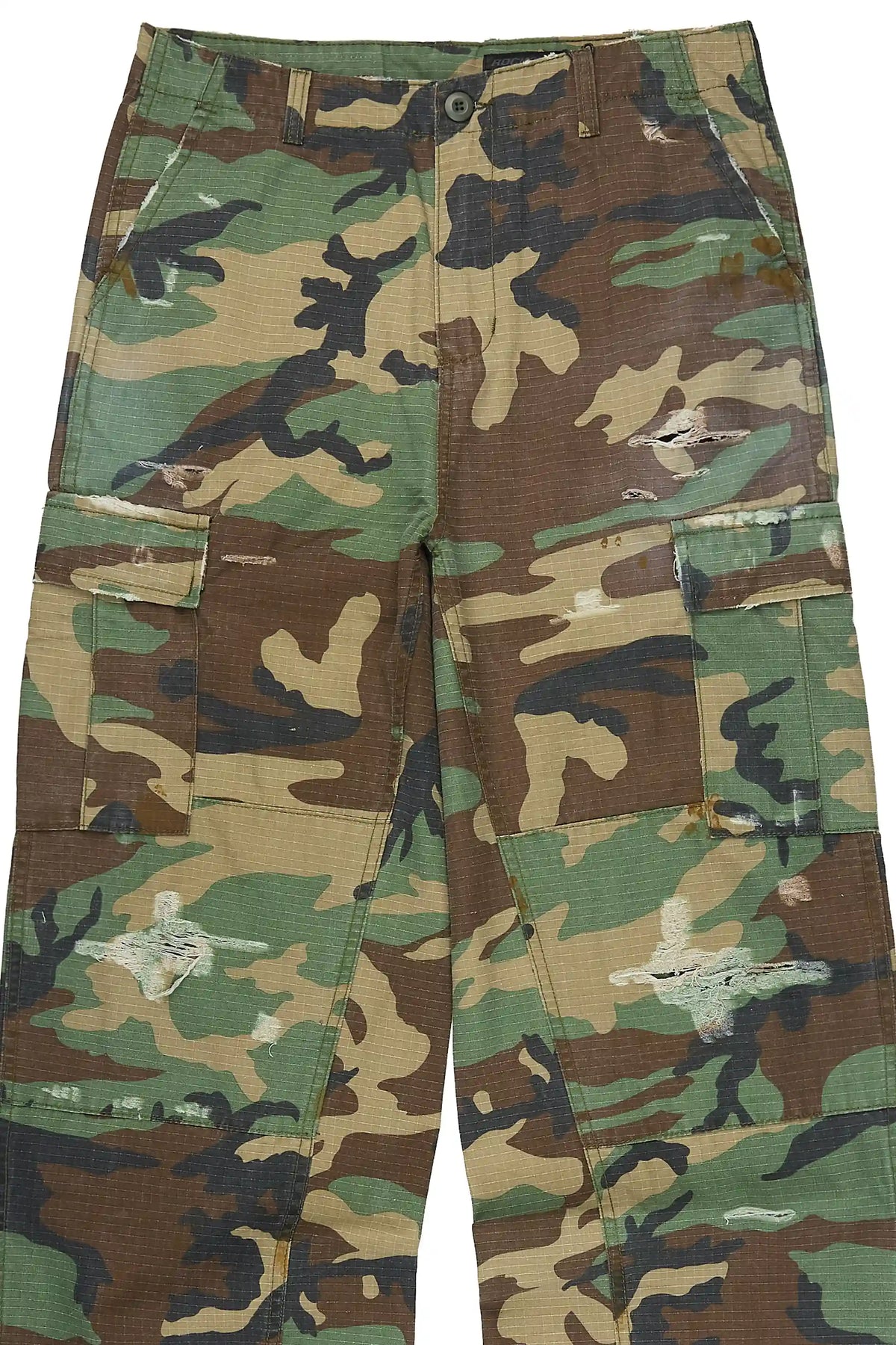 Bronsen Camo Baggy Fit Jean