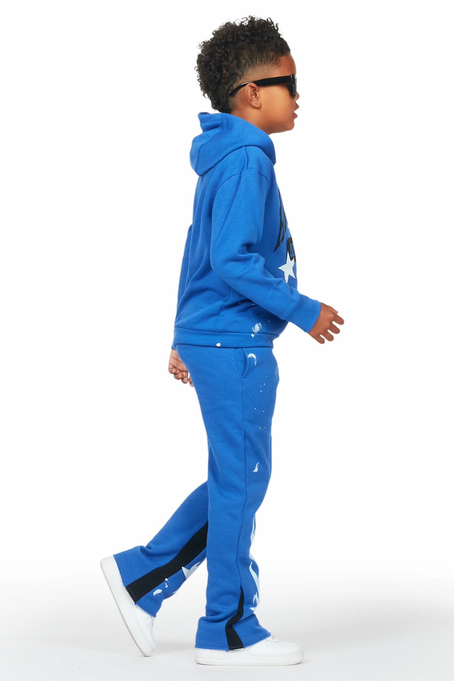 Boys Malie Royal Baggy Fit Pant Set