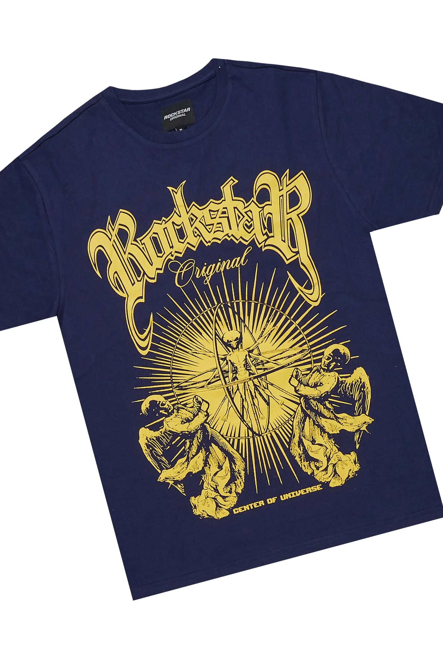 Yarden Navy T-Shirt/Short Set