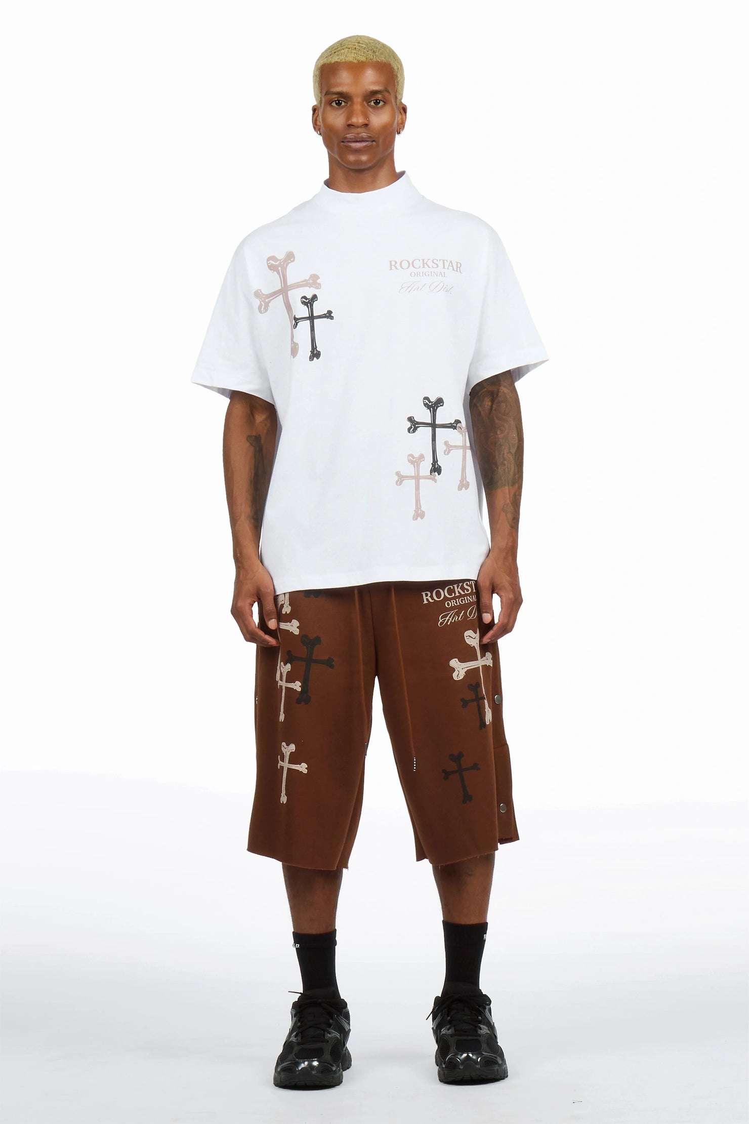 Roddy Brown T-Shirt/ Short Set