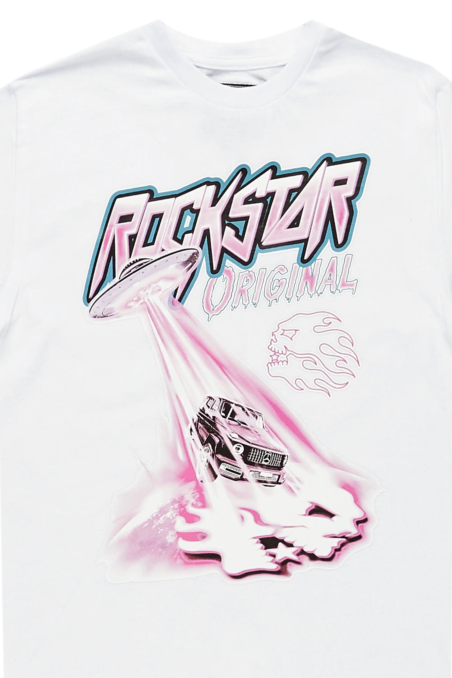 Girls Manaia White Graphic T-Shirt