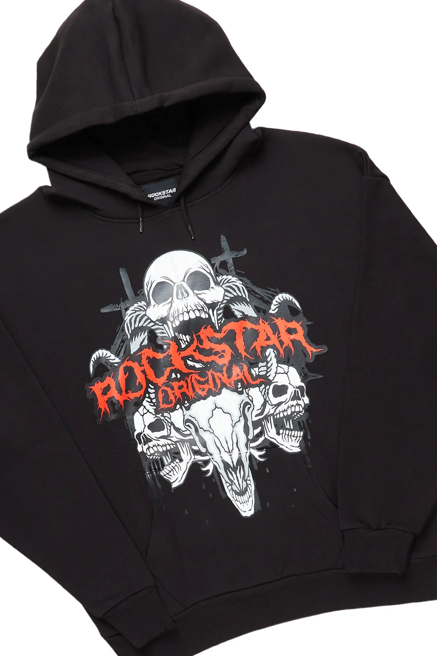 Sebas Black Relaxed Fit Track Set