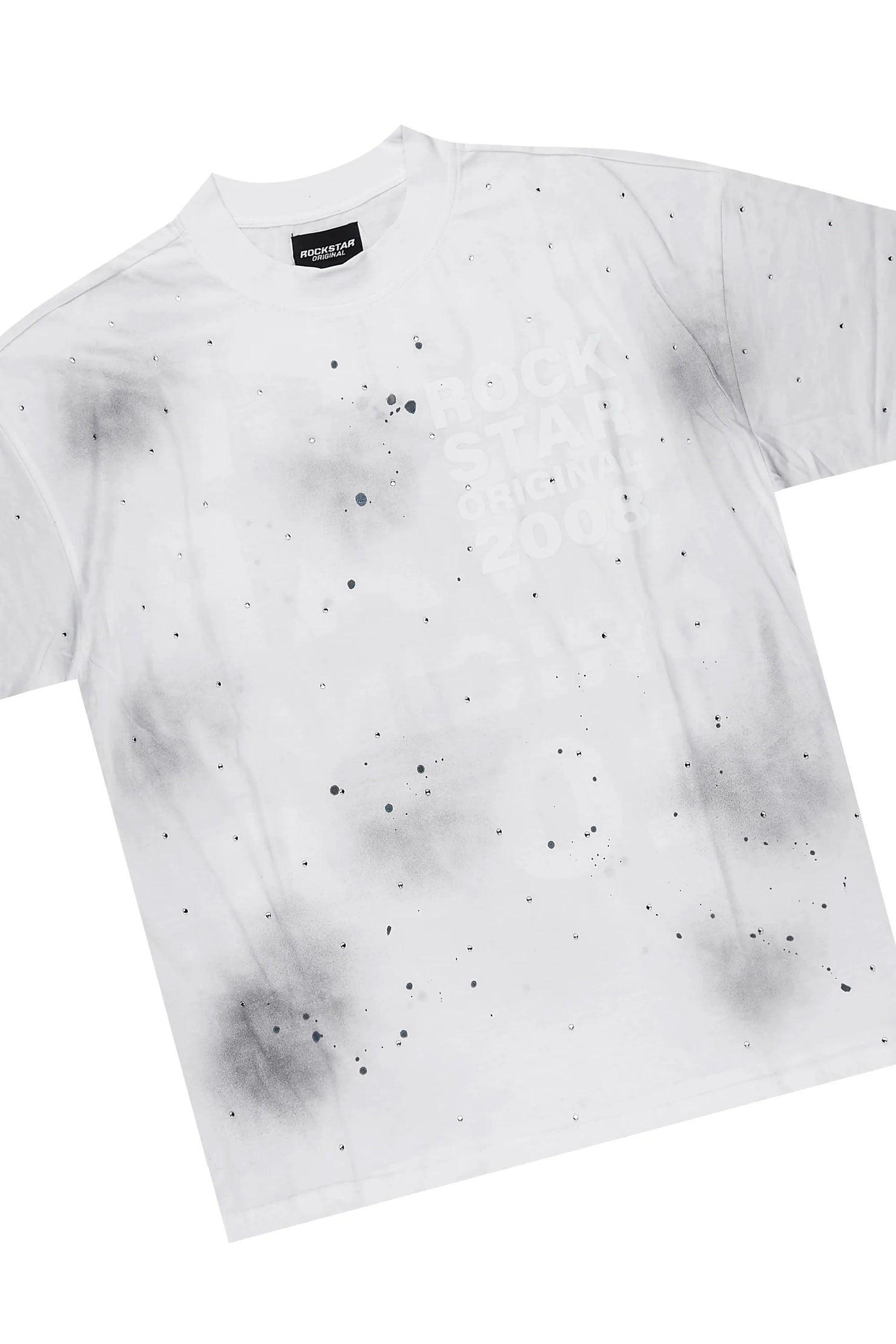 Eliso White T-Shirt/Short Set