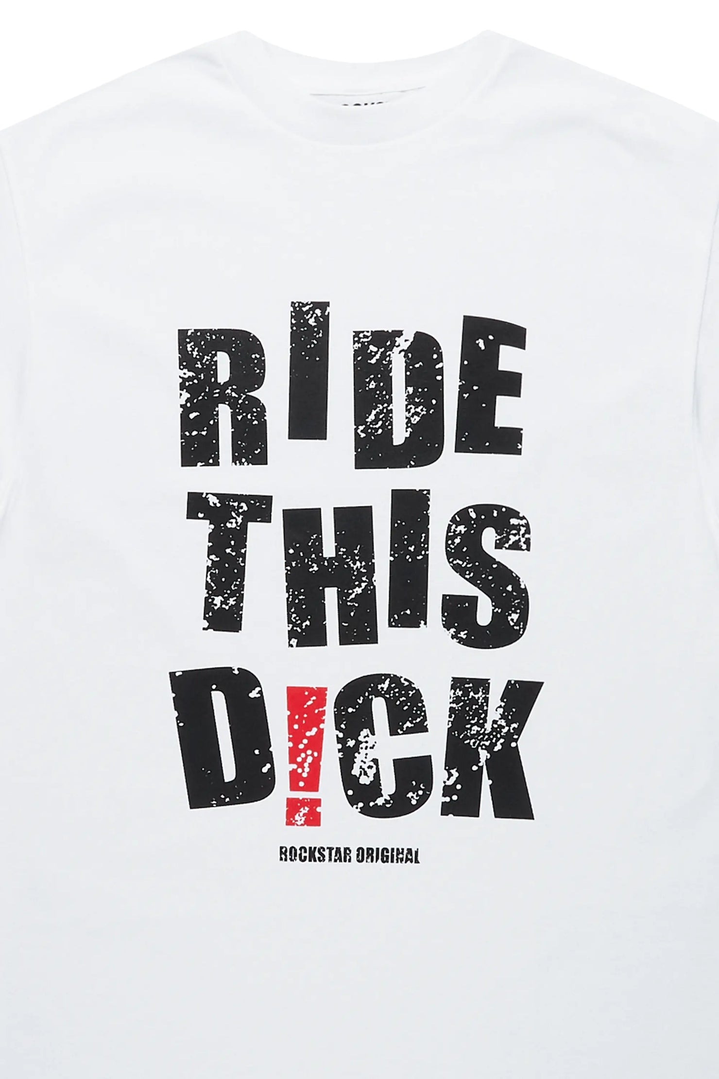 Ducktown White Graphic T-Shirt