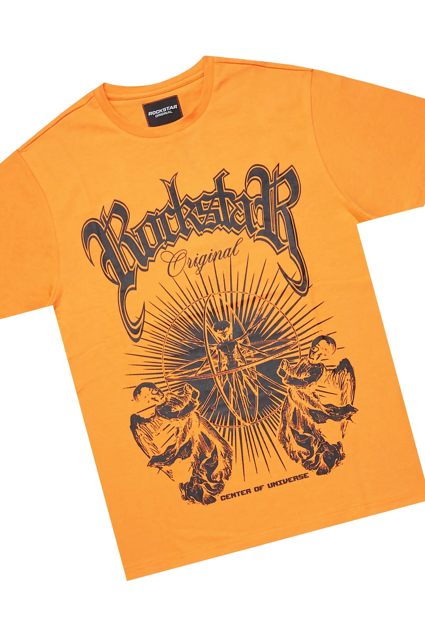 Yarden Orange T-Shirt/Short Set