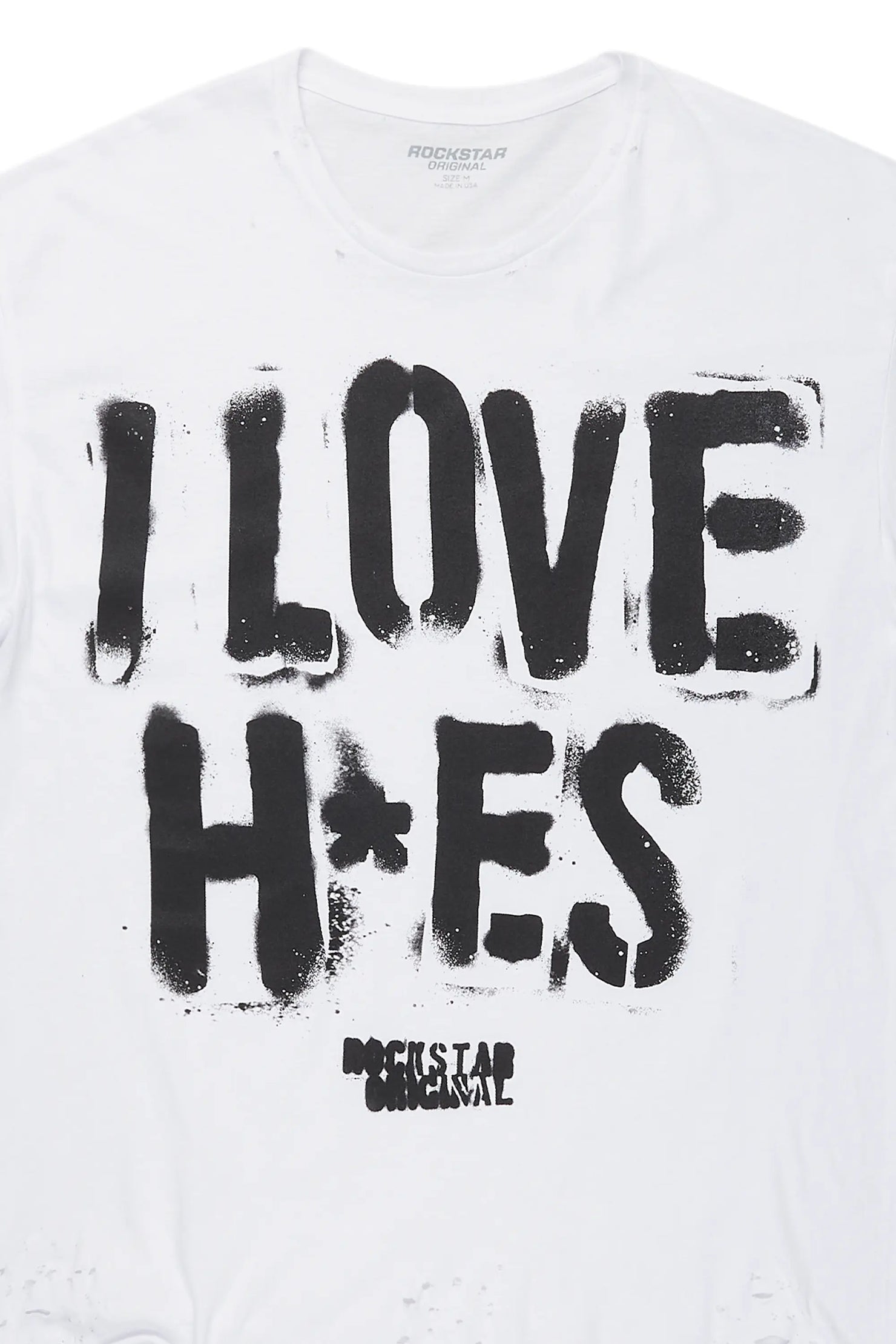 Banyan White Graphic Oversized T-Shirt