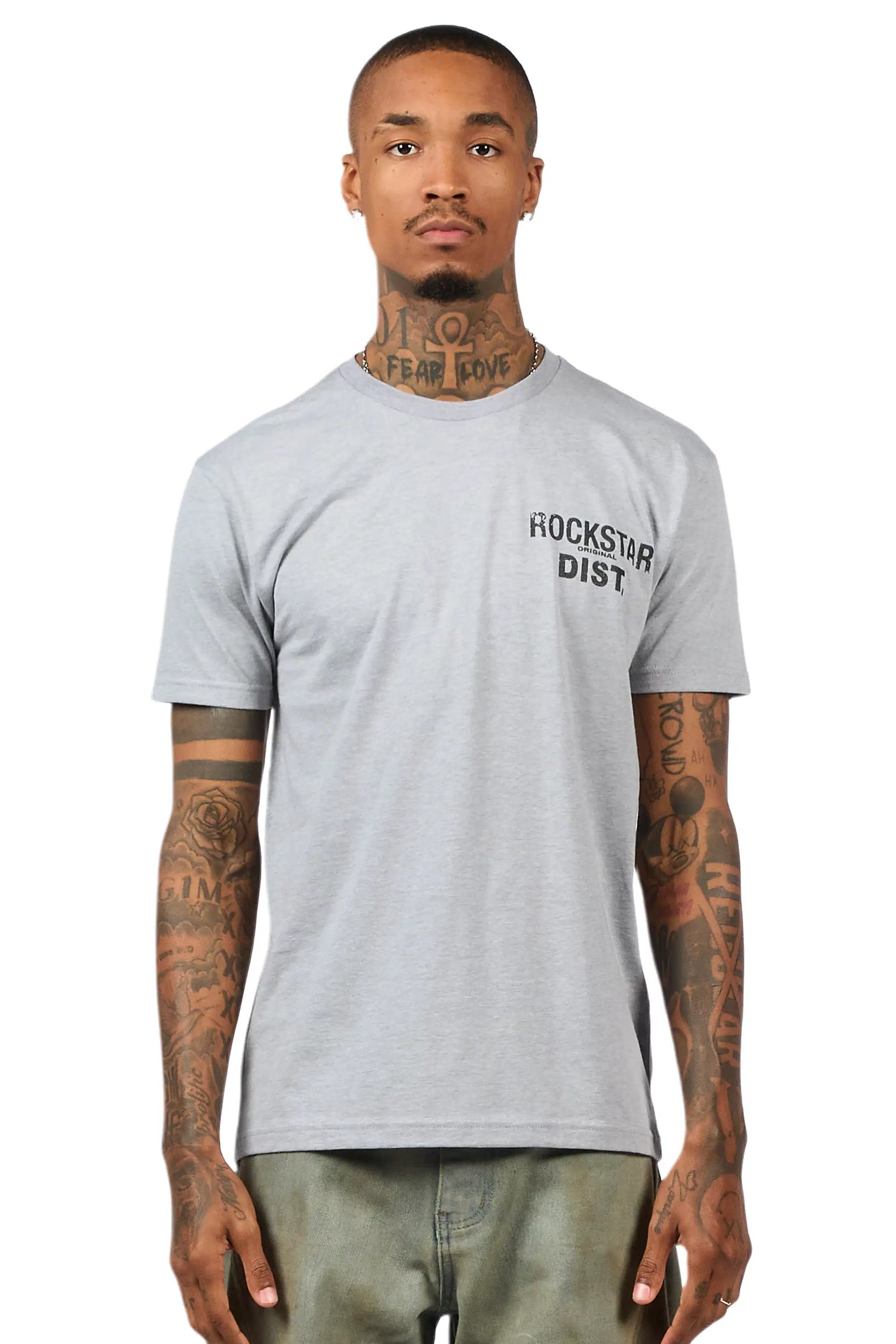 Lake Grey/Black Graphic T-Shirt