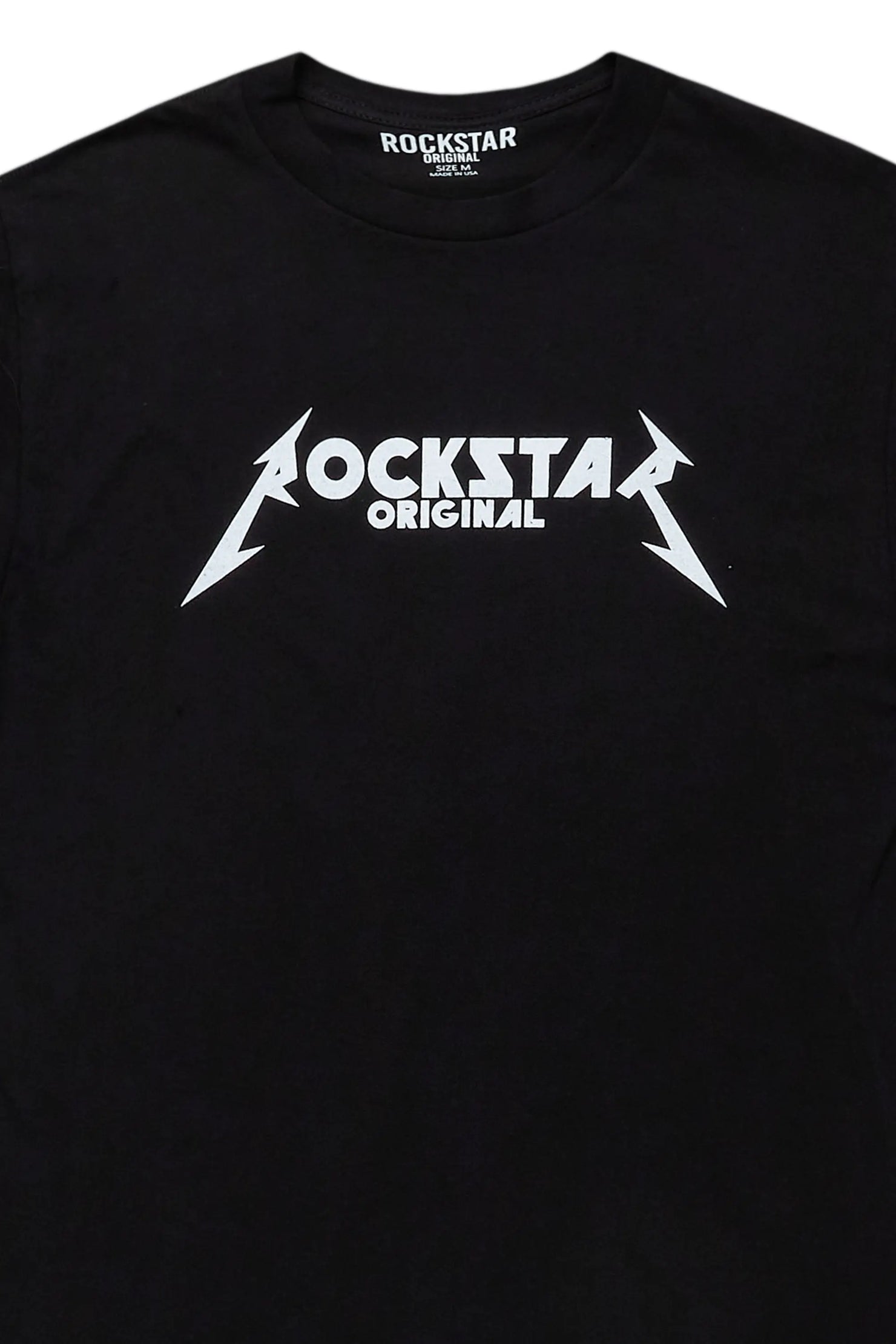 Diogo Black/White Printed T-Shirt