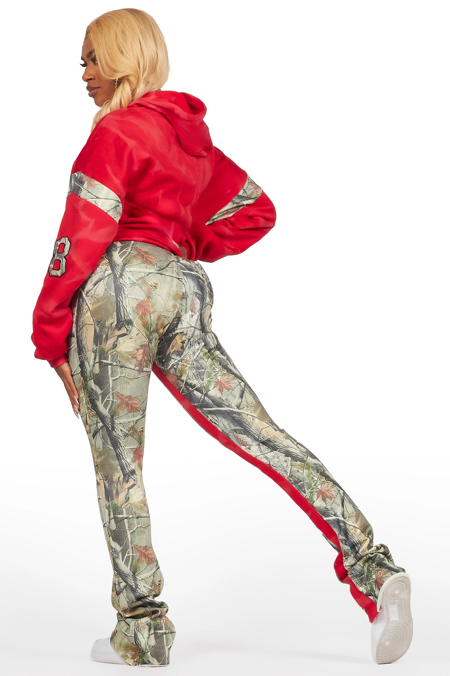 Eniyha Red/Camo Stacked Trackset