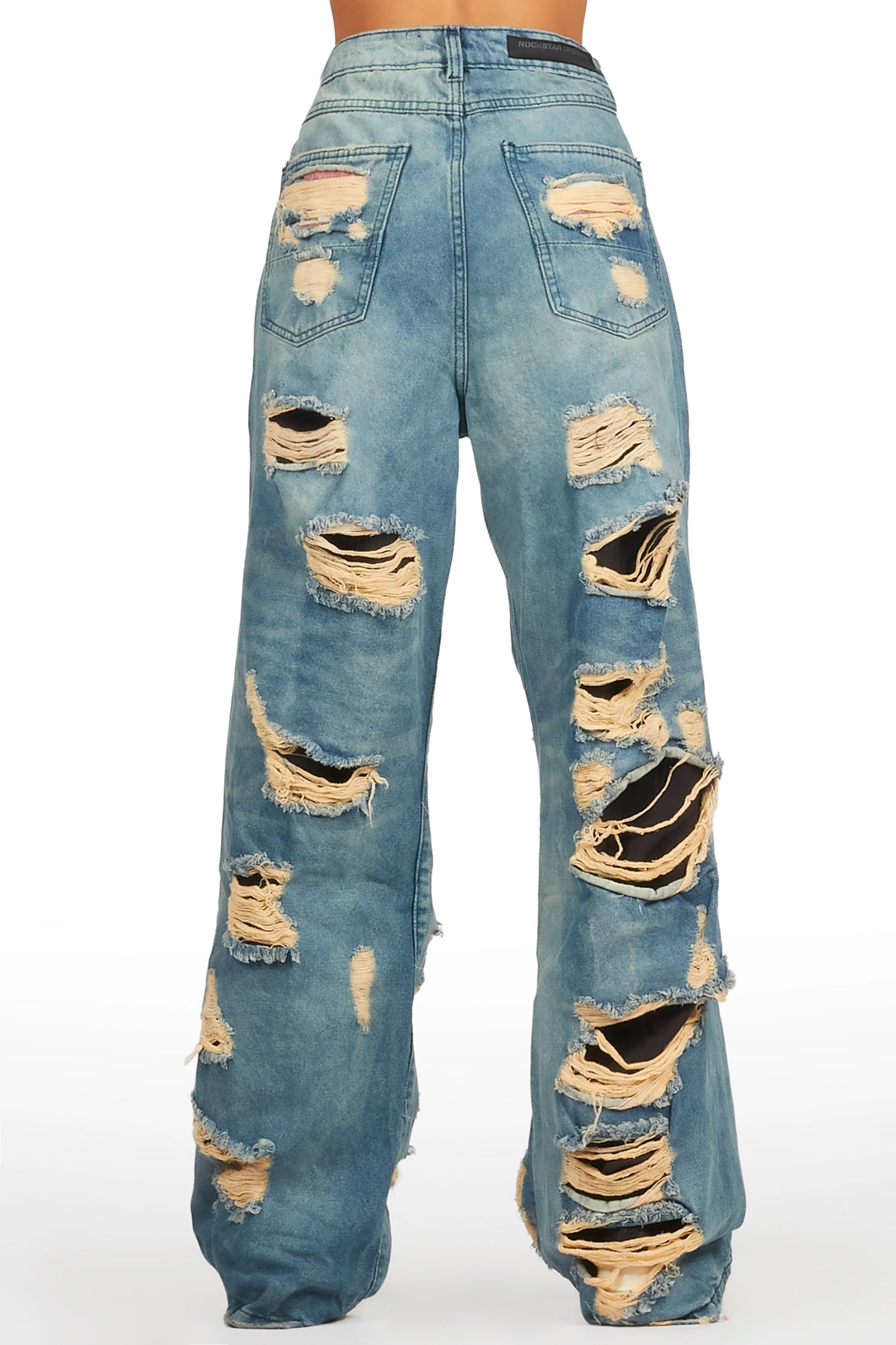 Tamyra Blue Baggy Jean