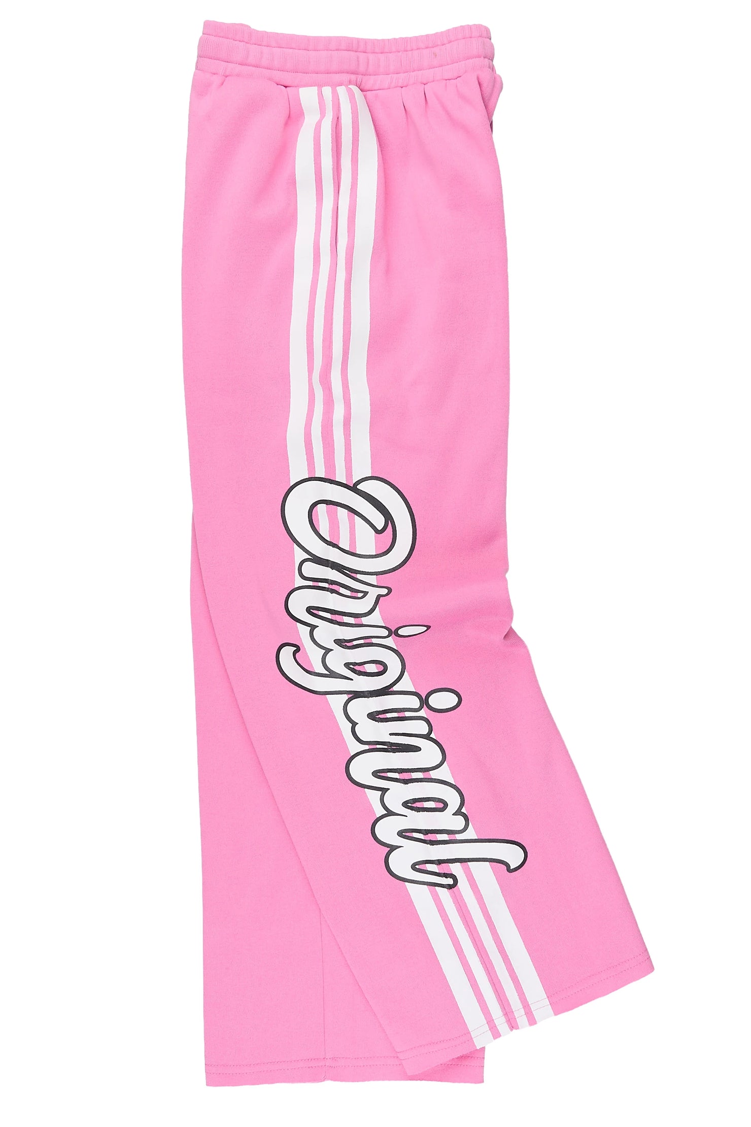 Girls Trinity Pink Baggy Track Pant