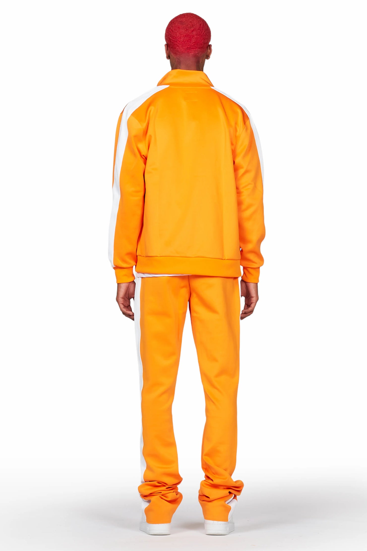 Rockstar Art Dist. Orange Tricot Super Stacked Flare Track Set