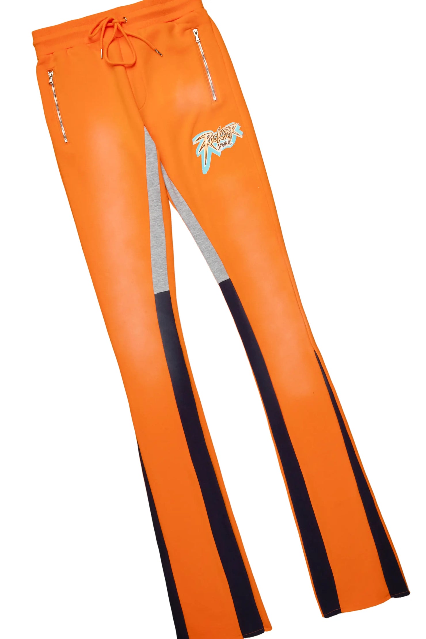 Braindead White/Orange T-Shirt/Super Stacked Track Set