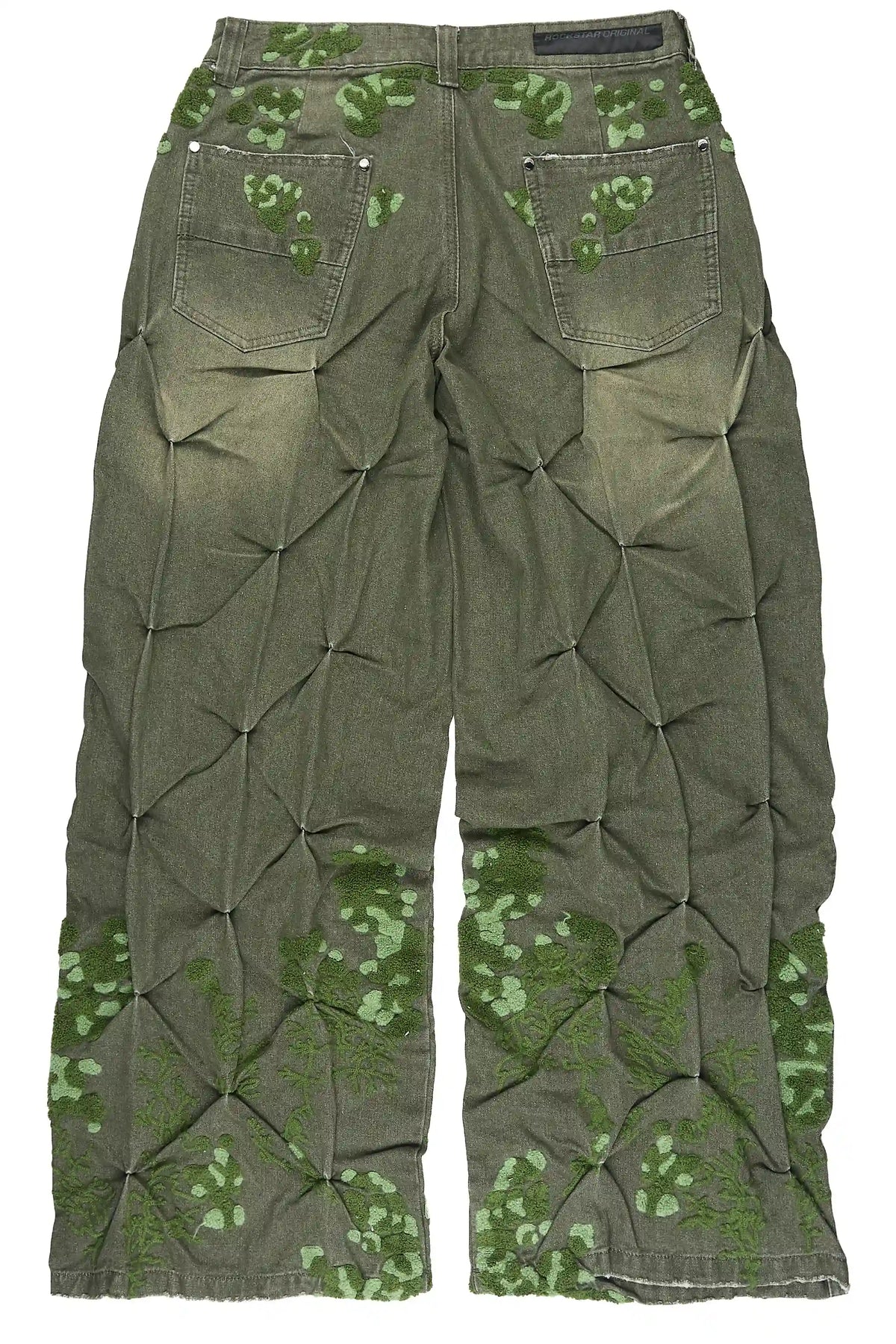 Erving Green Wash Baggy Fit Jean