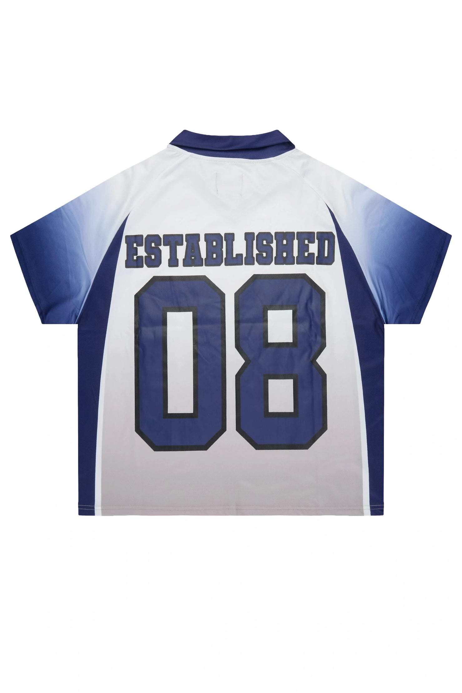 Ricco Blue/White World Soccer Inspired Graphic Jersey