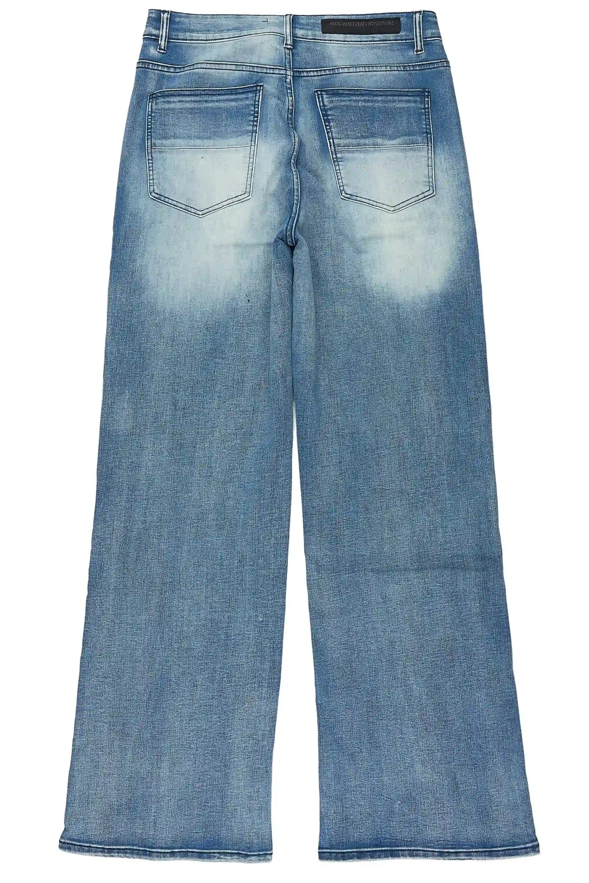 Ovol Blue Baggy Fit Jean