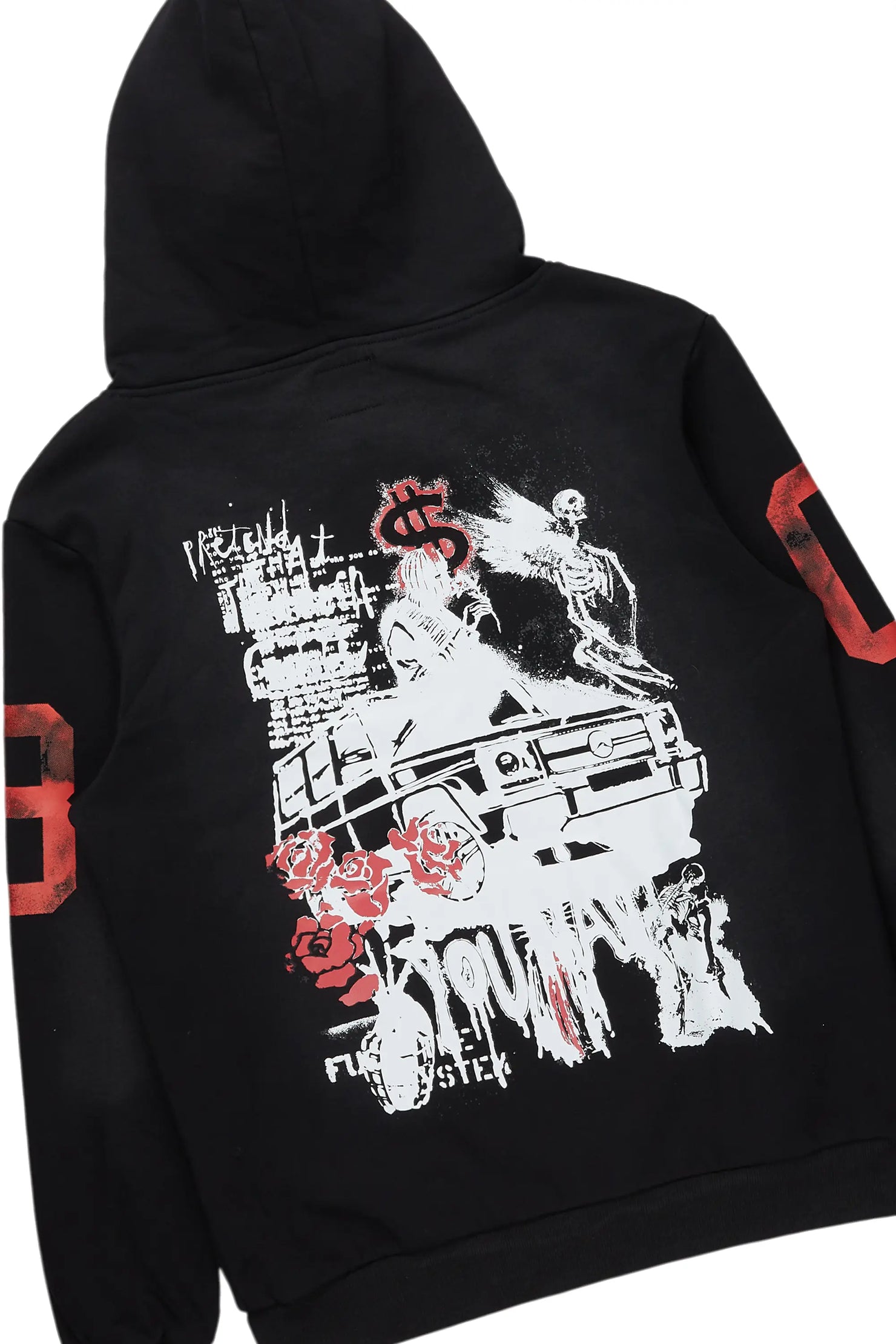 Grill Black Hoodie/Baggy Fit Jean Bundle